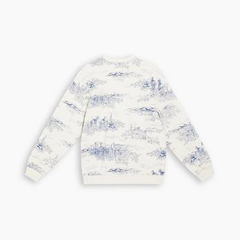 Sweat-shirt col rond graphique Relaxed 6