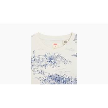 Sweat-shirt col rond graphique Relaxed 7