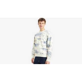 Sweat-shirt col rond graphique Relaxed 1