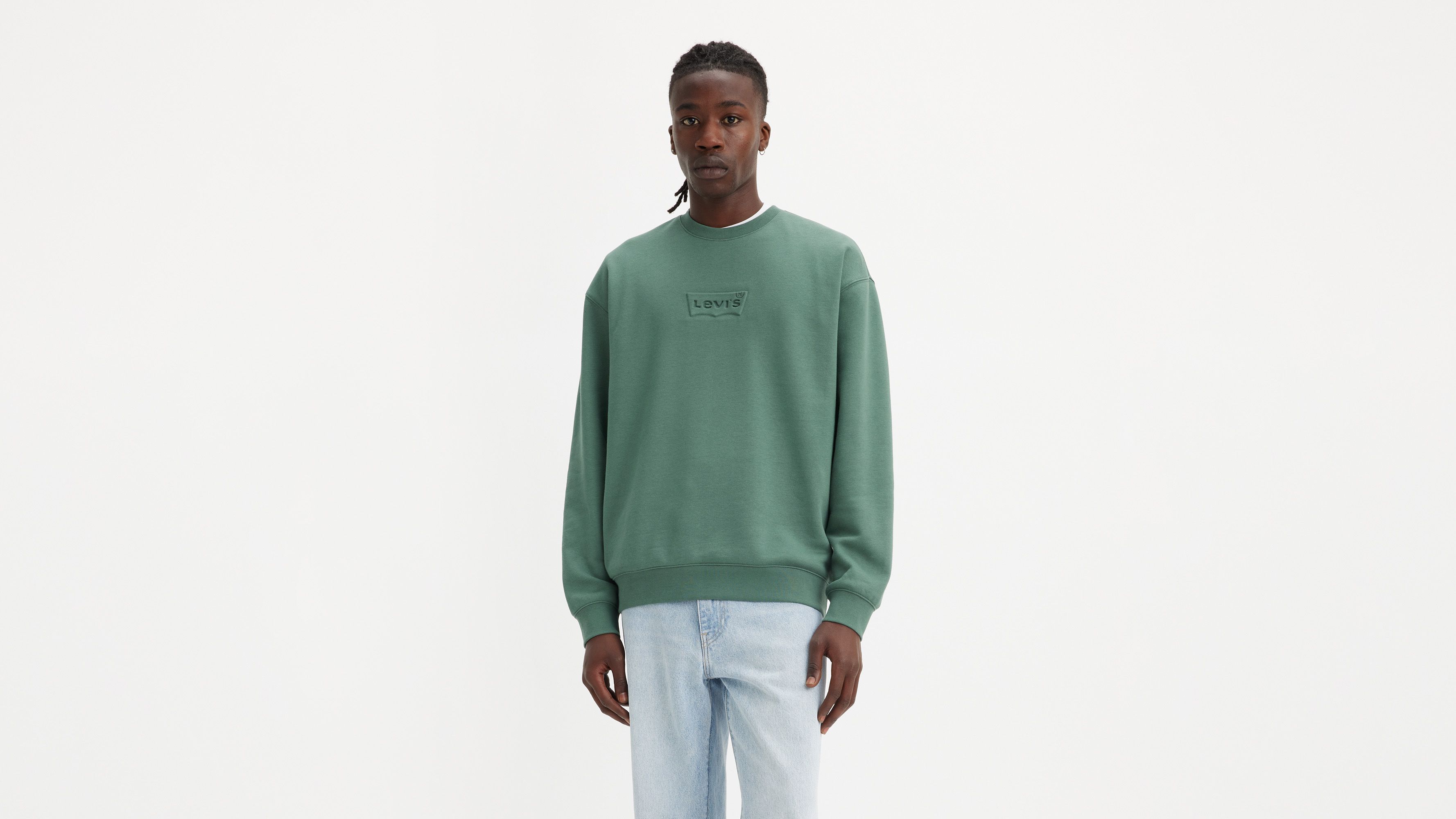 Relaxed Fit Graphic Crewneck Sweatshirt