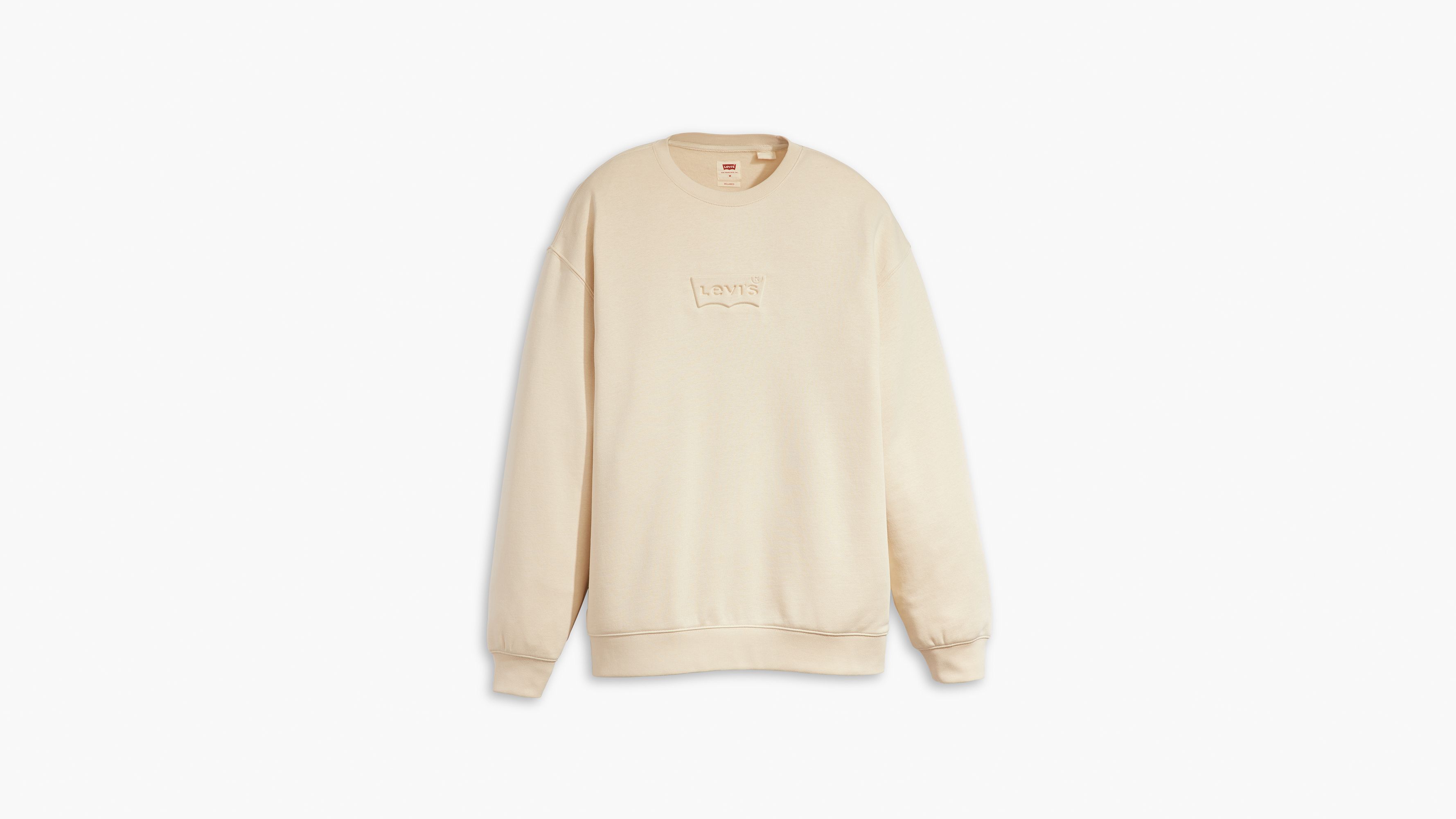 Relaxed Fit Graphic Crewneck Sweatshirt - Cream | Levi's® XK