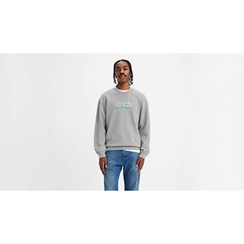 Relaxed Fit Graphic Crewneck Sweatshirt 2