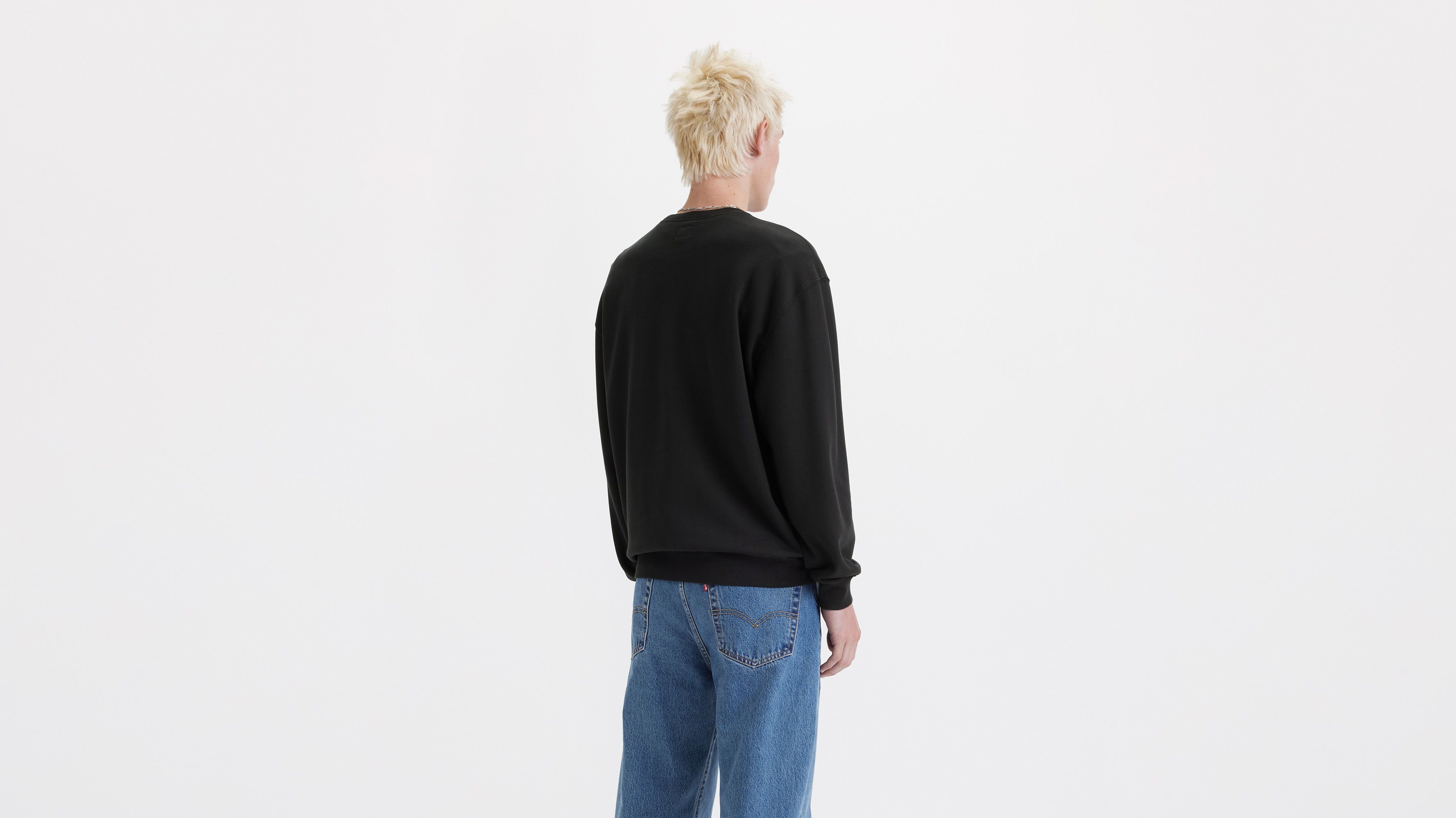 Relaxed Graphic sweater met ronde hals 3