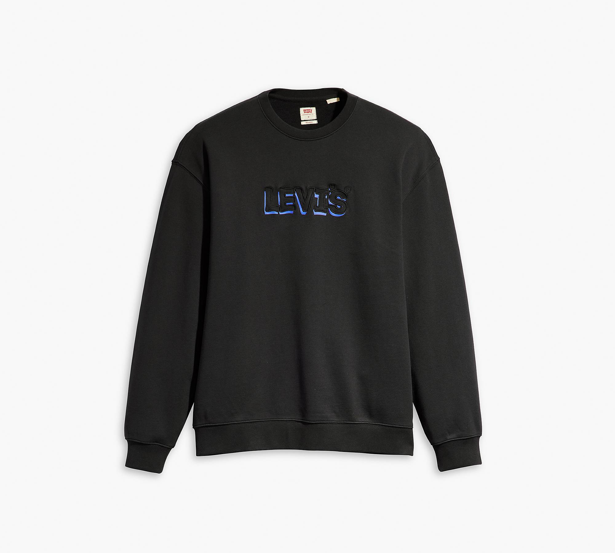 Relaxed Graphic Crewneck Sweatshirt - Black | Levi's® NO