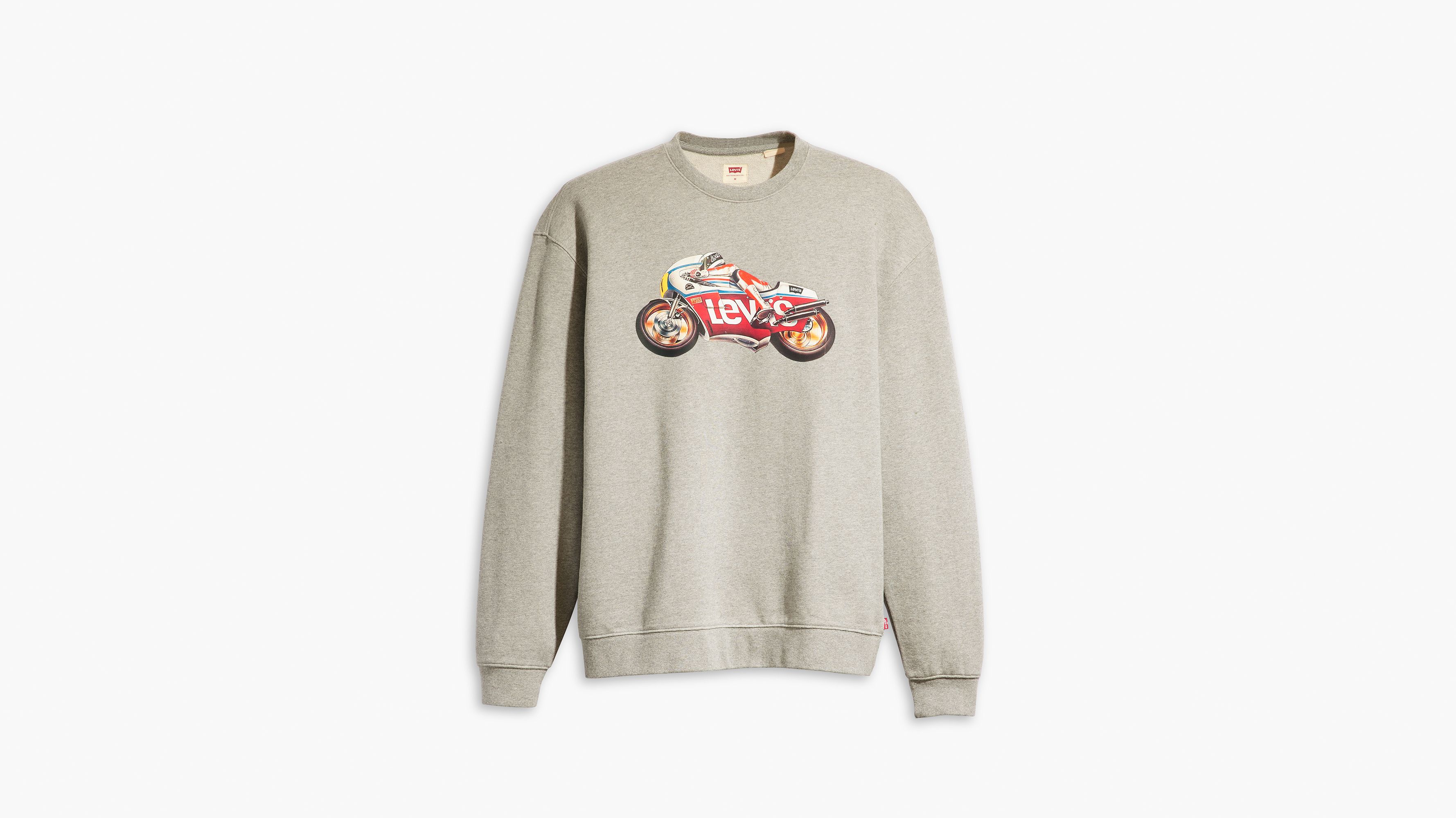 Relaxed Fit Graphic Crewneck Sweatshirt 5