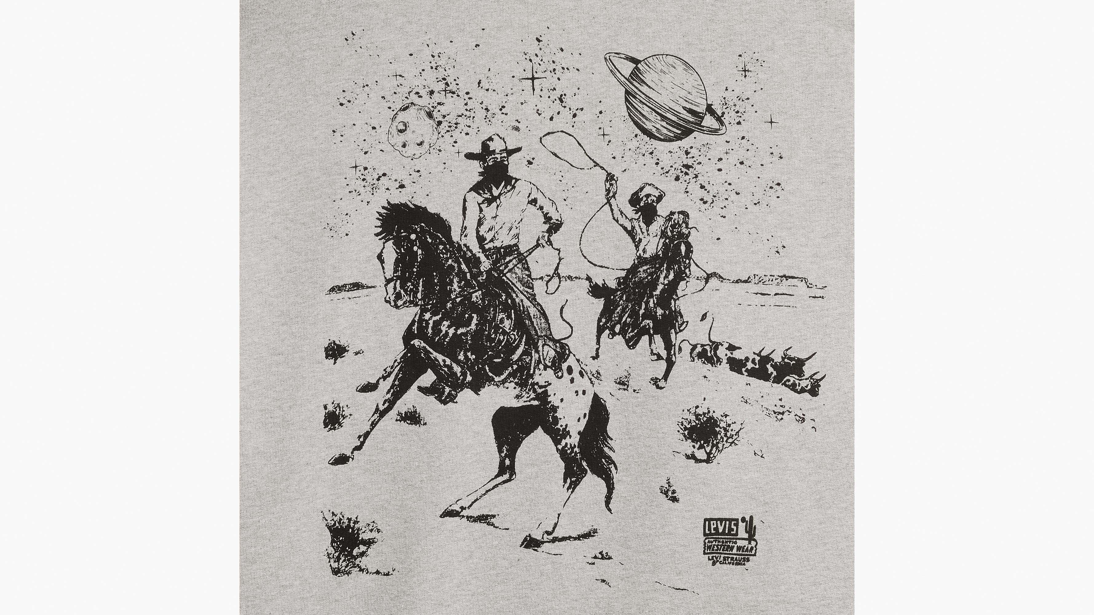 Relaxed Graphic Crewneck Sweatshirt 6