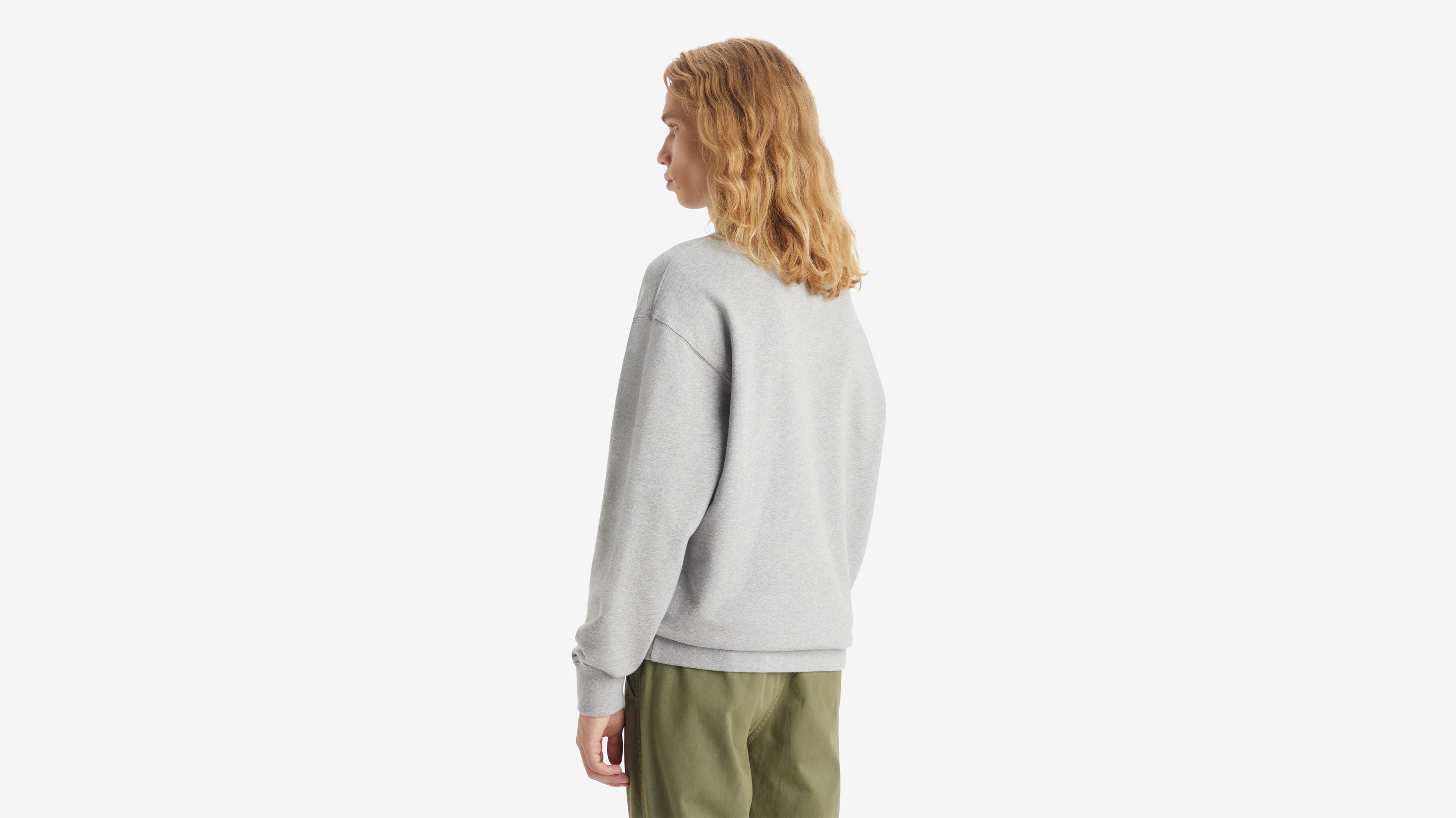 Relaxed Fit Graphic Crewneck Sweatshirt - Grey | Levi's® US