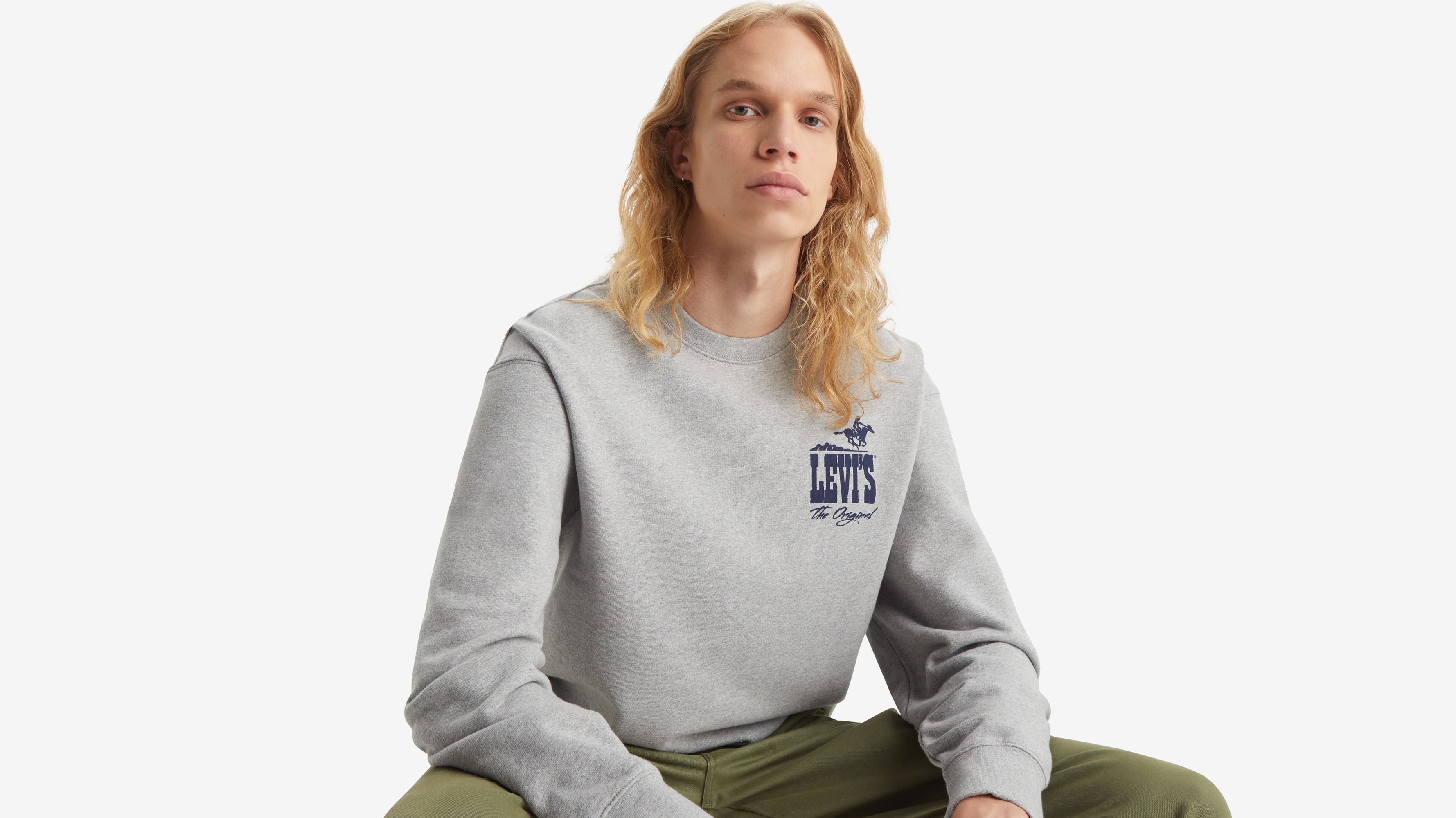 Relaxed Fit Graphic Crewneck Sweatshirt 4