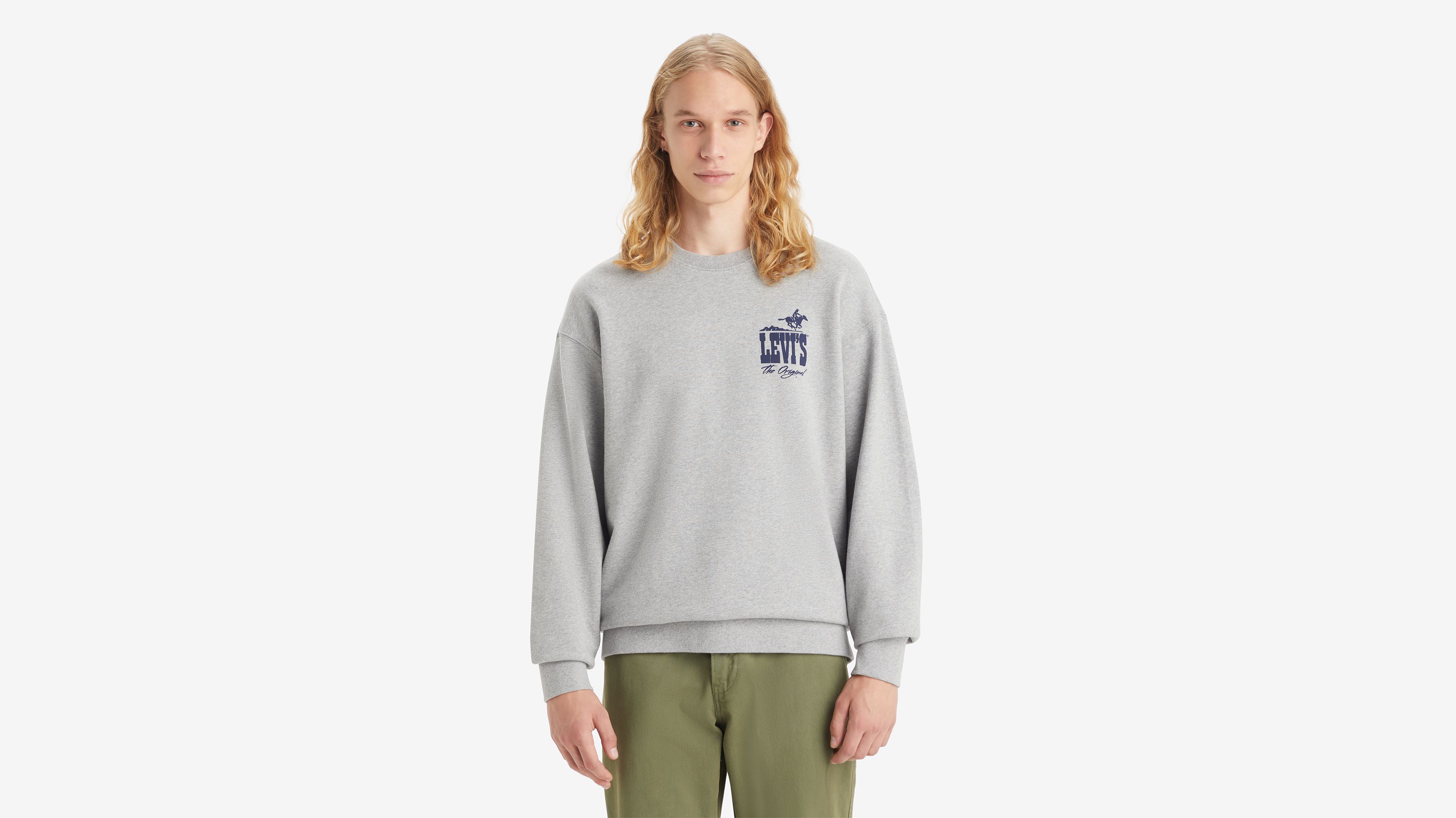 Relaxed Fit Graphic Crewneck Sweatshirt 2