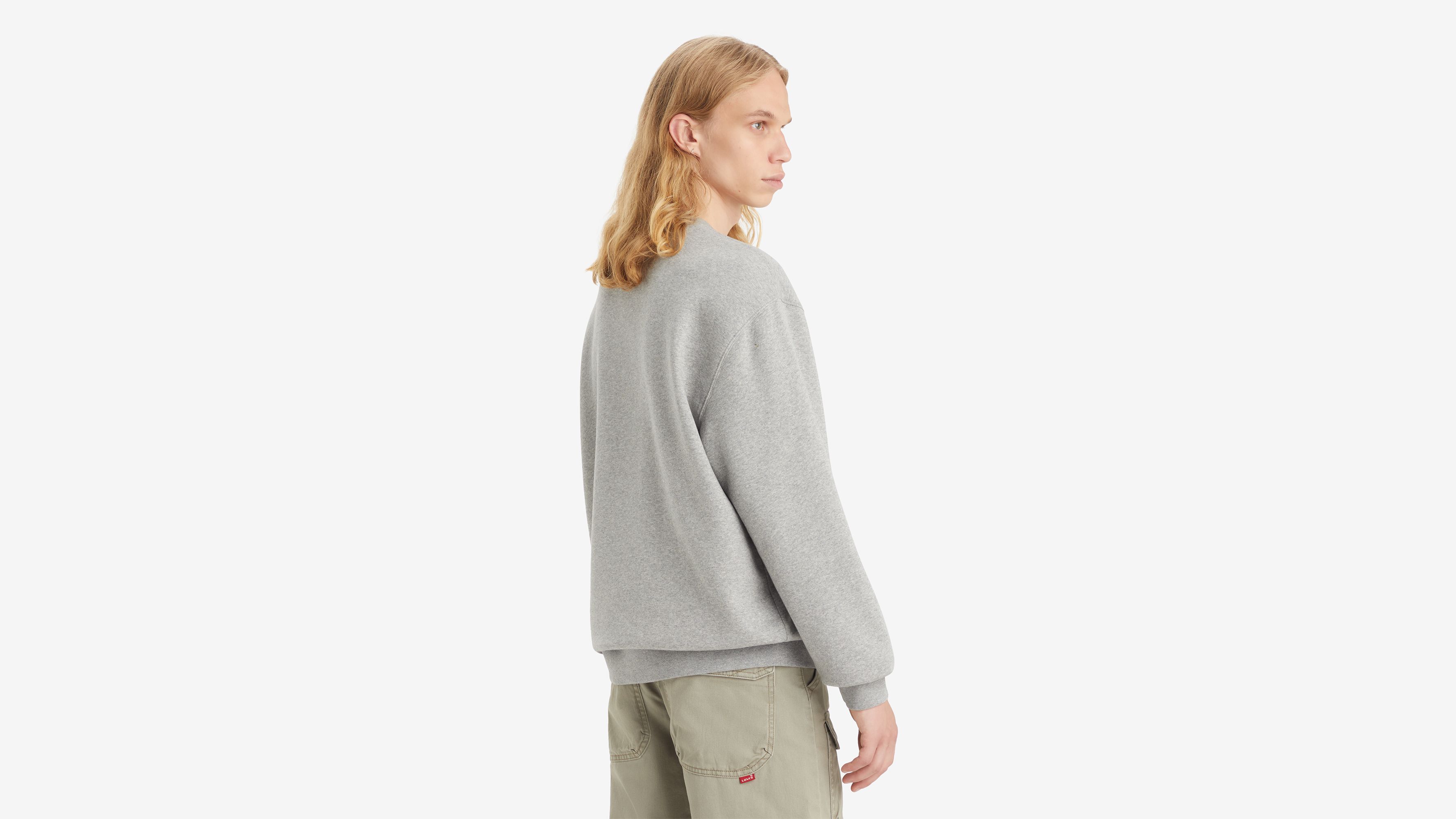 Relaxed Fit Sweatshirt mit Rundhalsausschnitt und Grafik 2