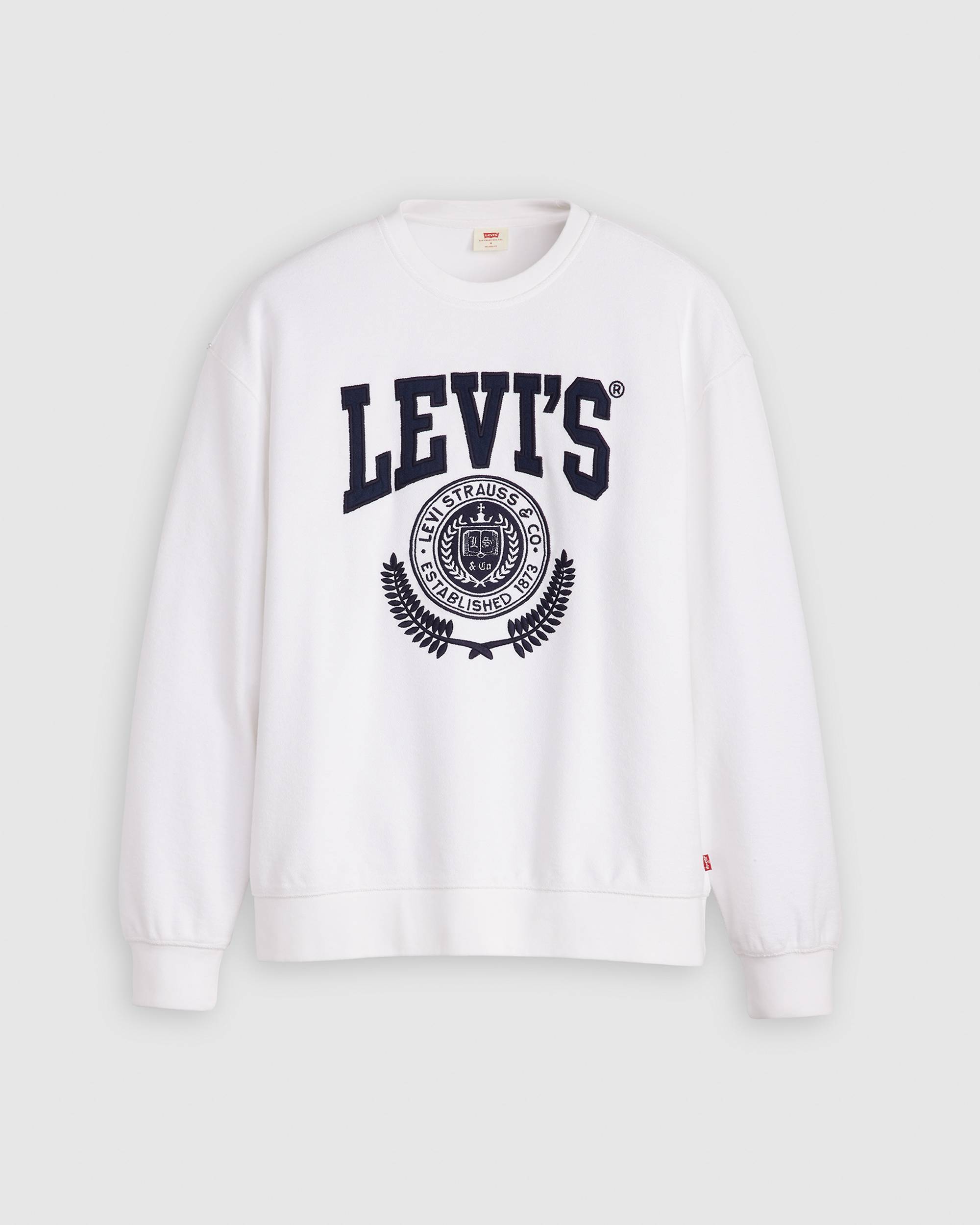 Relaxed Graphic Crewneck Sweatshirt - White | Levi's® US Relaxed Graphic Crewneck Sweatshirt - White | Levi's® US