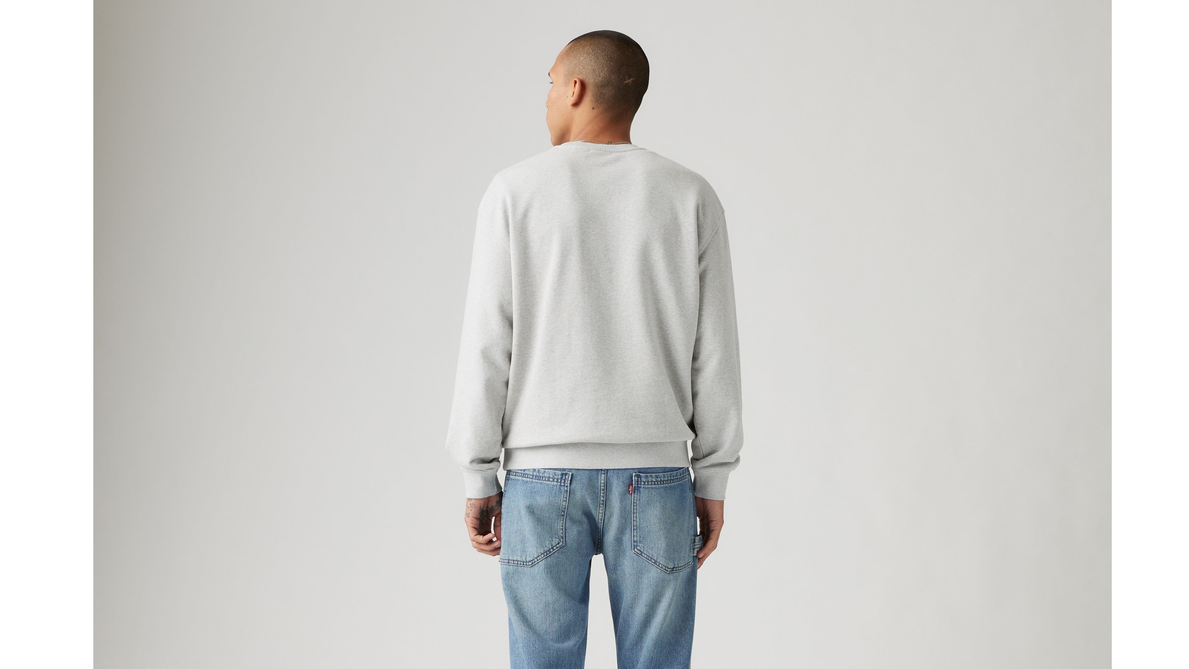 Relaxed Graphic Crewneck Sweatshirt 3