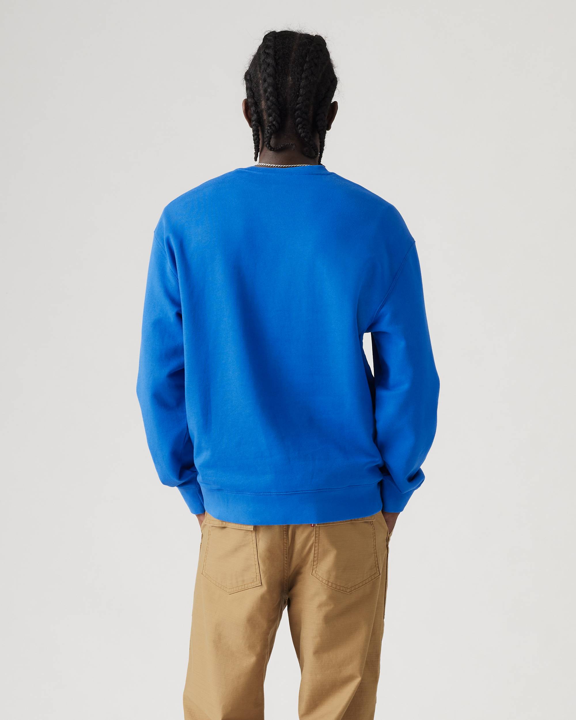 Relaxed Graphic Crewneck Sweatshirt - Blue | Levi's® US Relaxed Graphic Crewneck Sweatshirt - Blue | Levi's® US