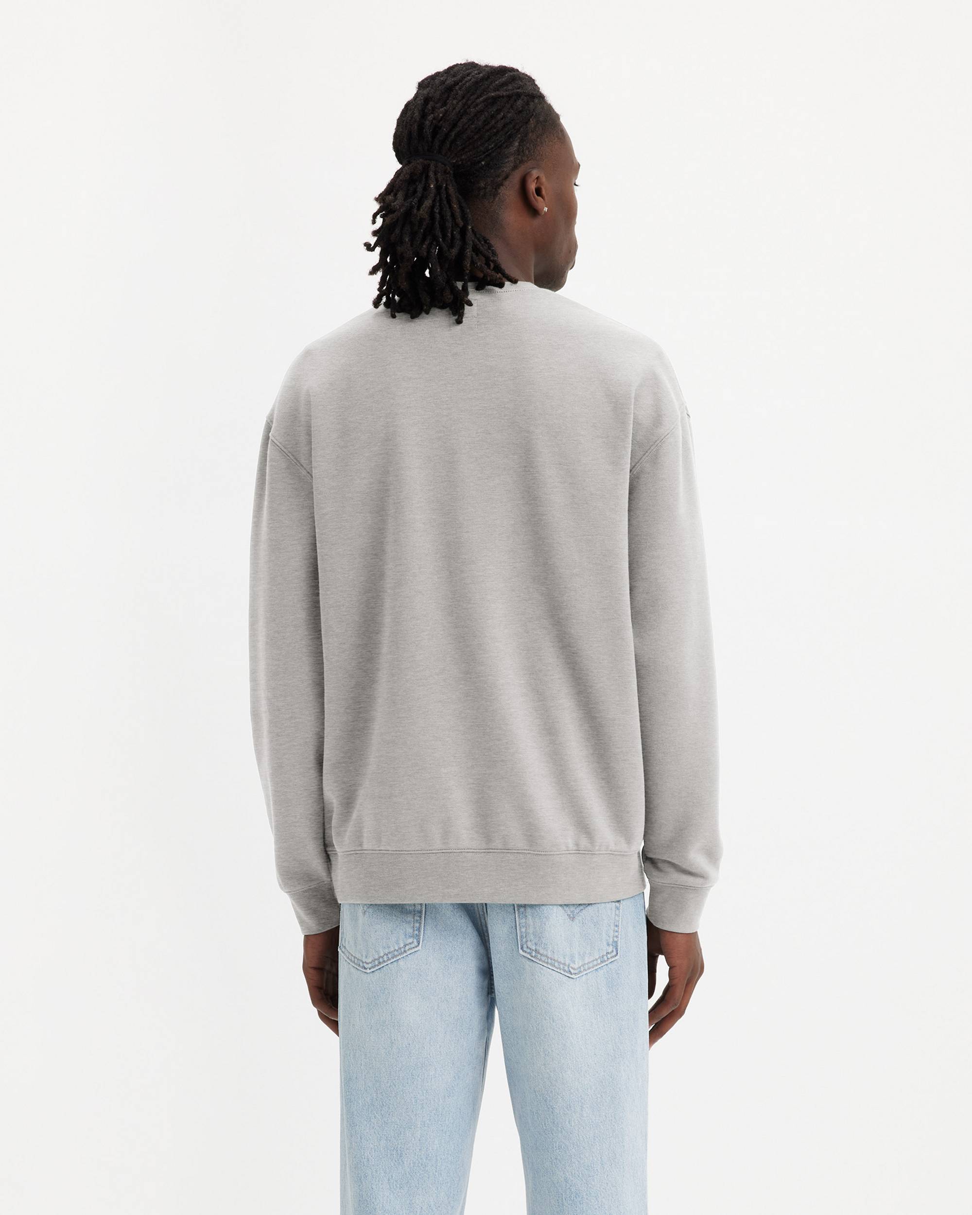 Relaxed Graphic Crewneck Sweatshirt - Grey | Levi's® KZ Relaxed Graphic Crewneck Sweatshirt - Grey | Levi's® KZ