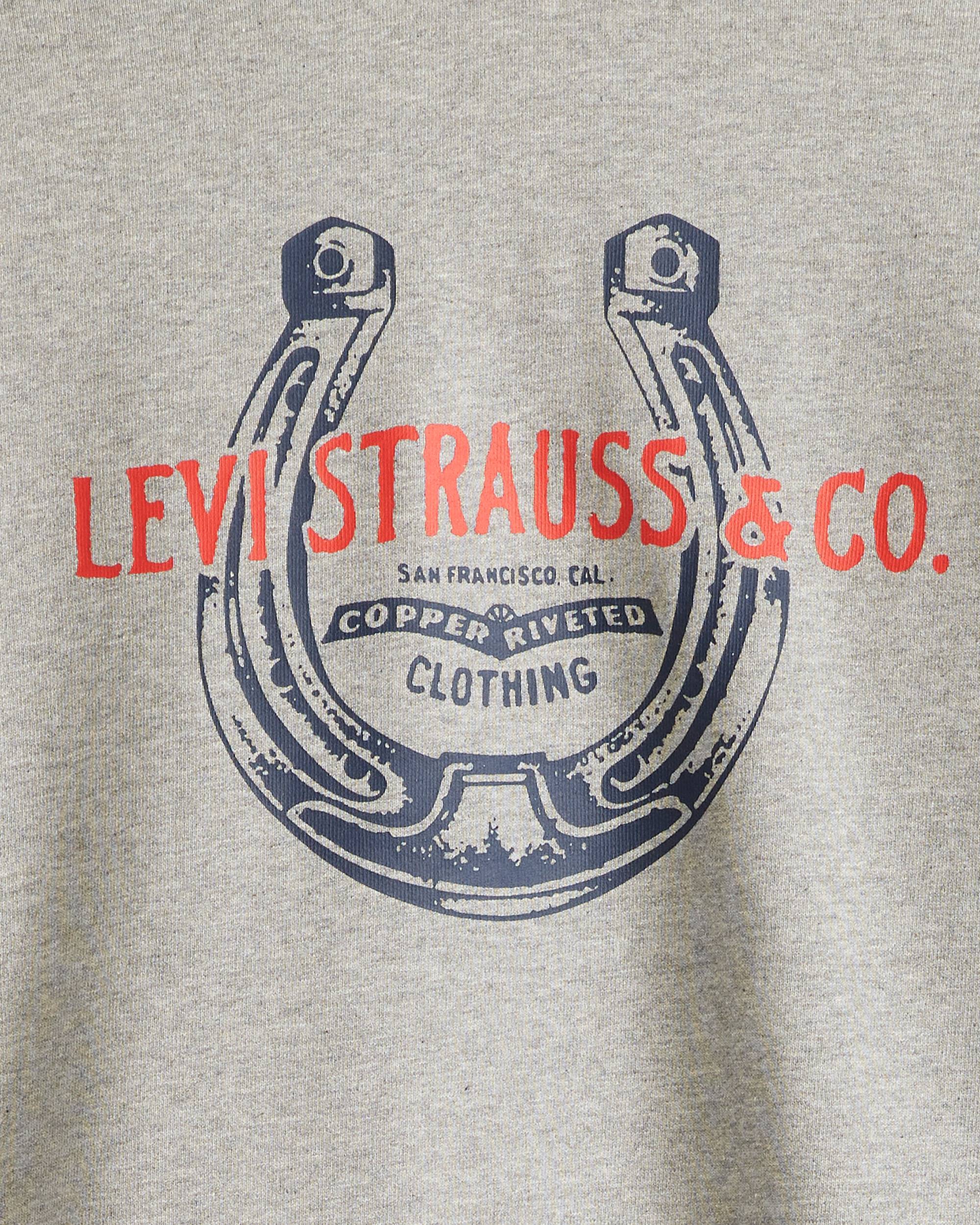 Relaxed Graphic Crewneck Sweatshirt - Grey | Levi's® KZ Relaxed Graphic Crewneck Sweatshirt - Grey | Levi's® KZ