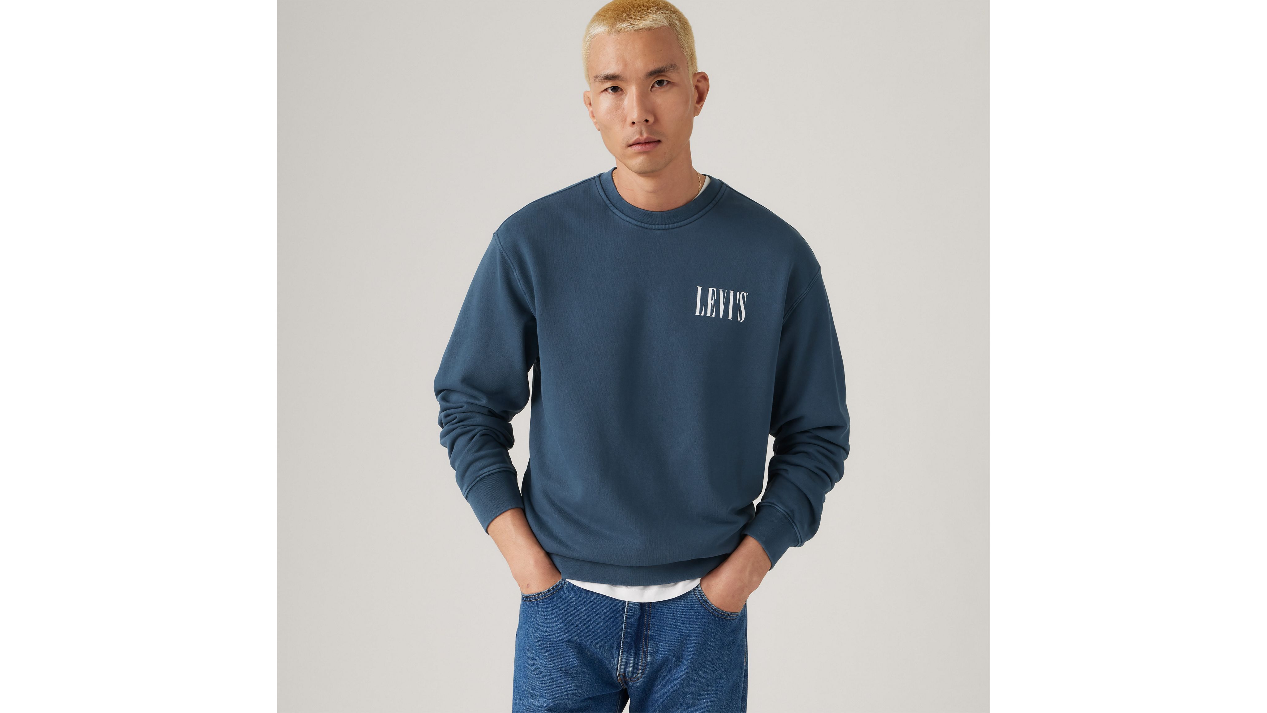 Relaxed Graphic Crewneck Sweatshirt 1