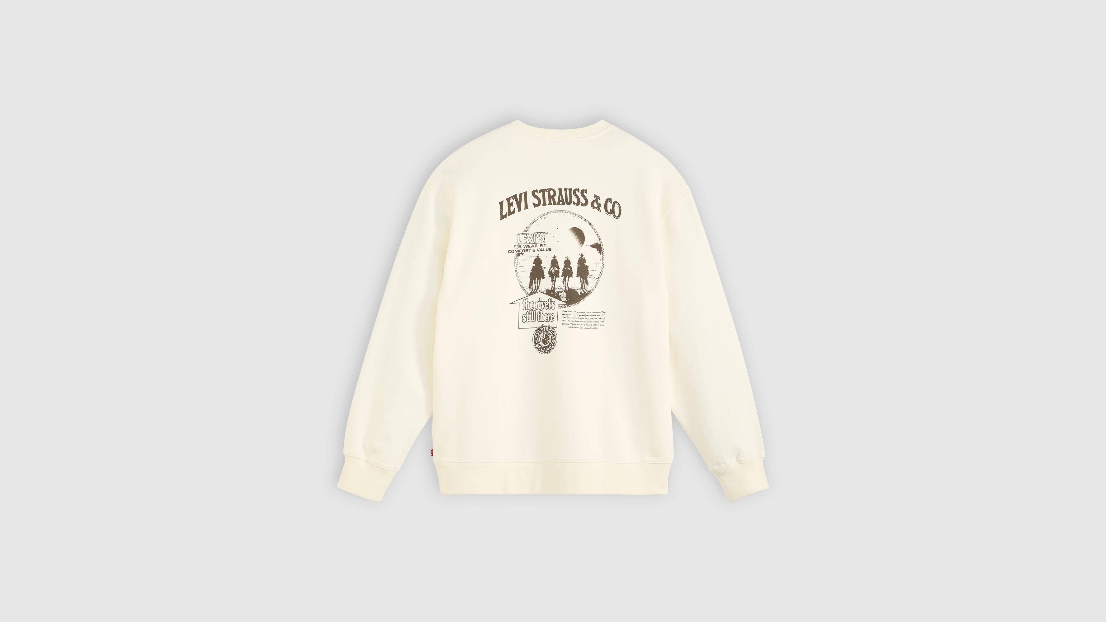 Relaxed Graphic Crewneck Sweatshirt