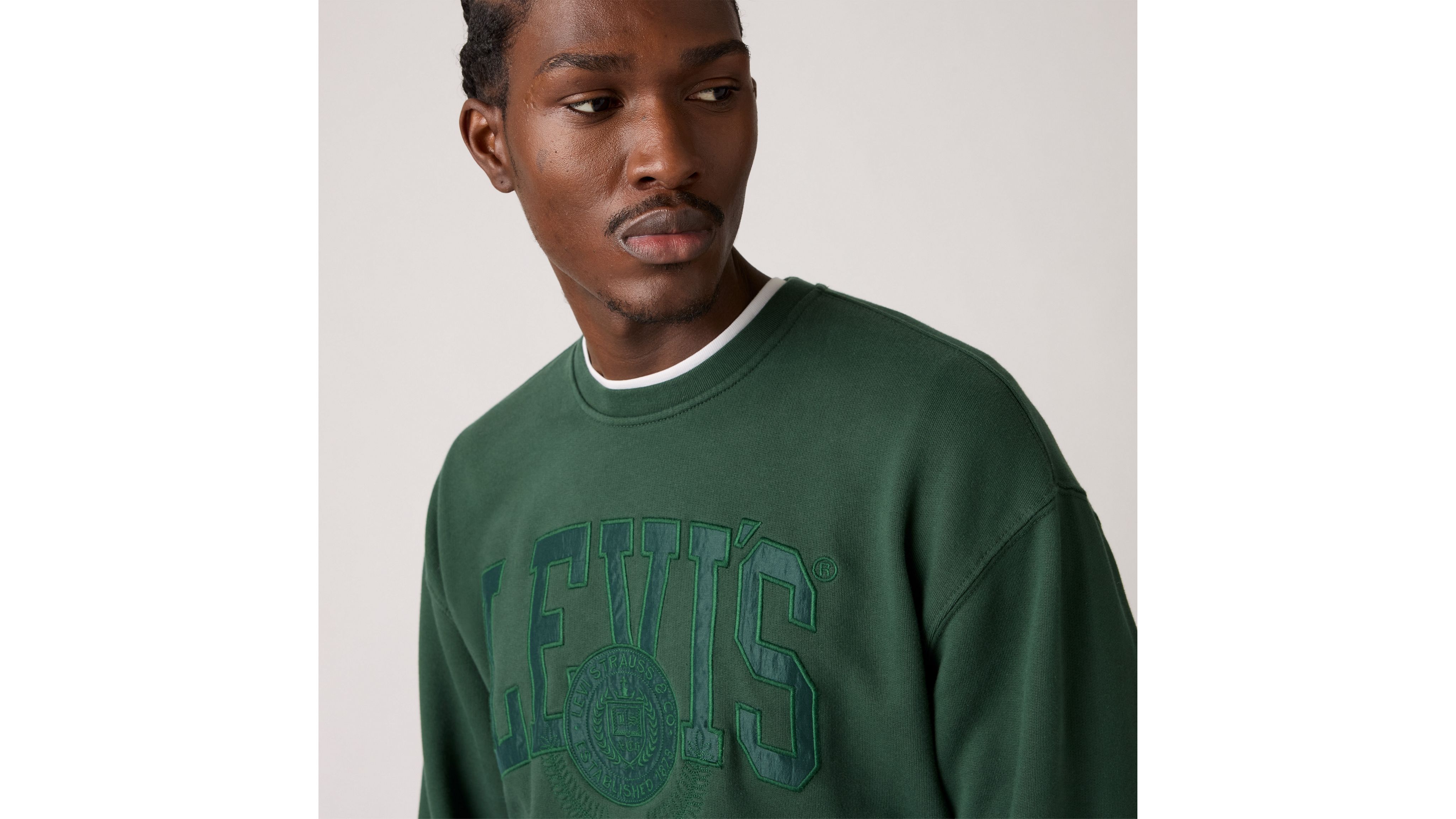 Relaxed Graphic Crewneck Sweatshirt 4