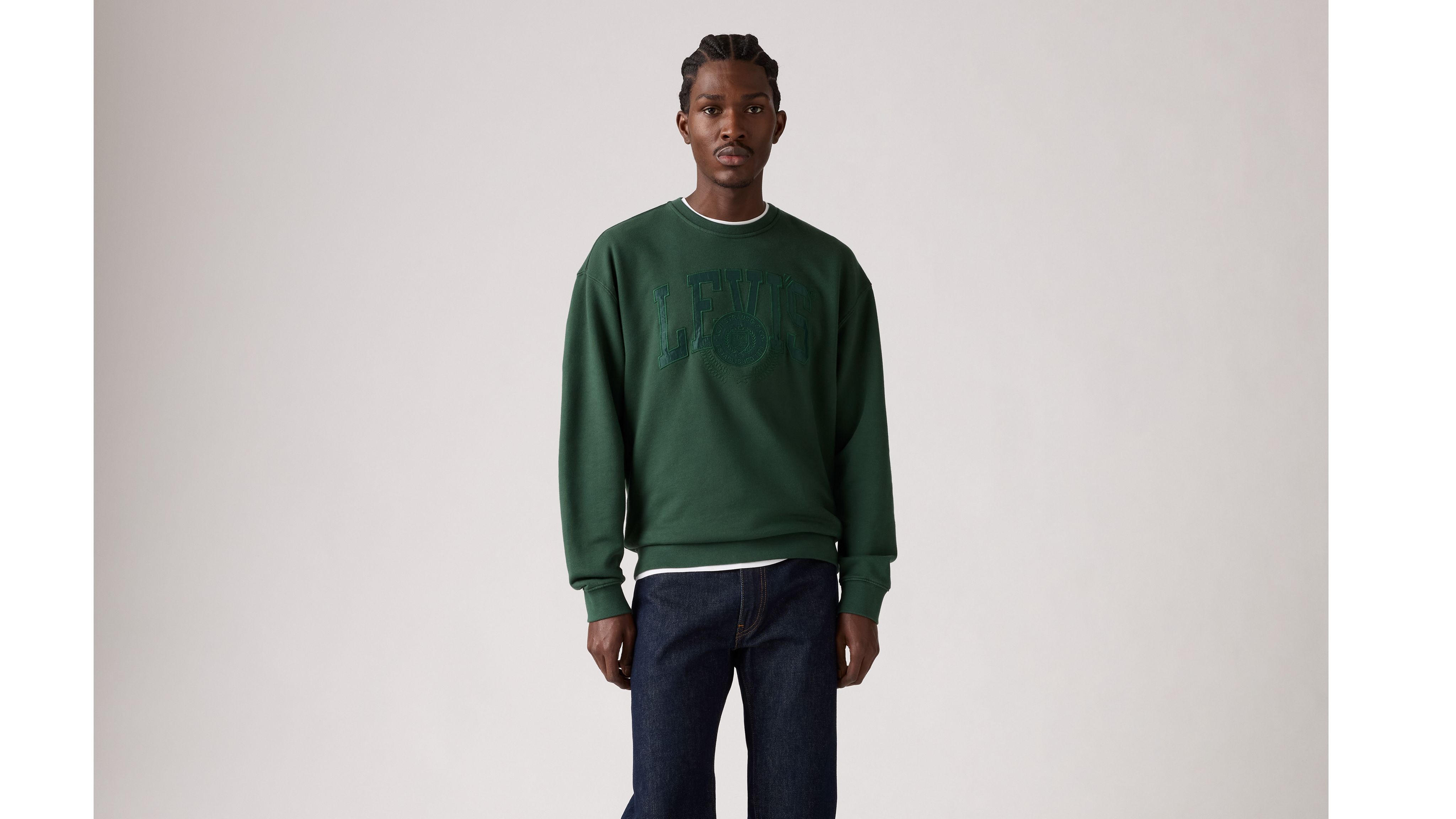 Relaxed Graphic Crewneck Sweatshirt 2