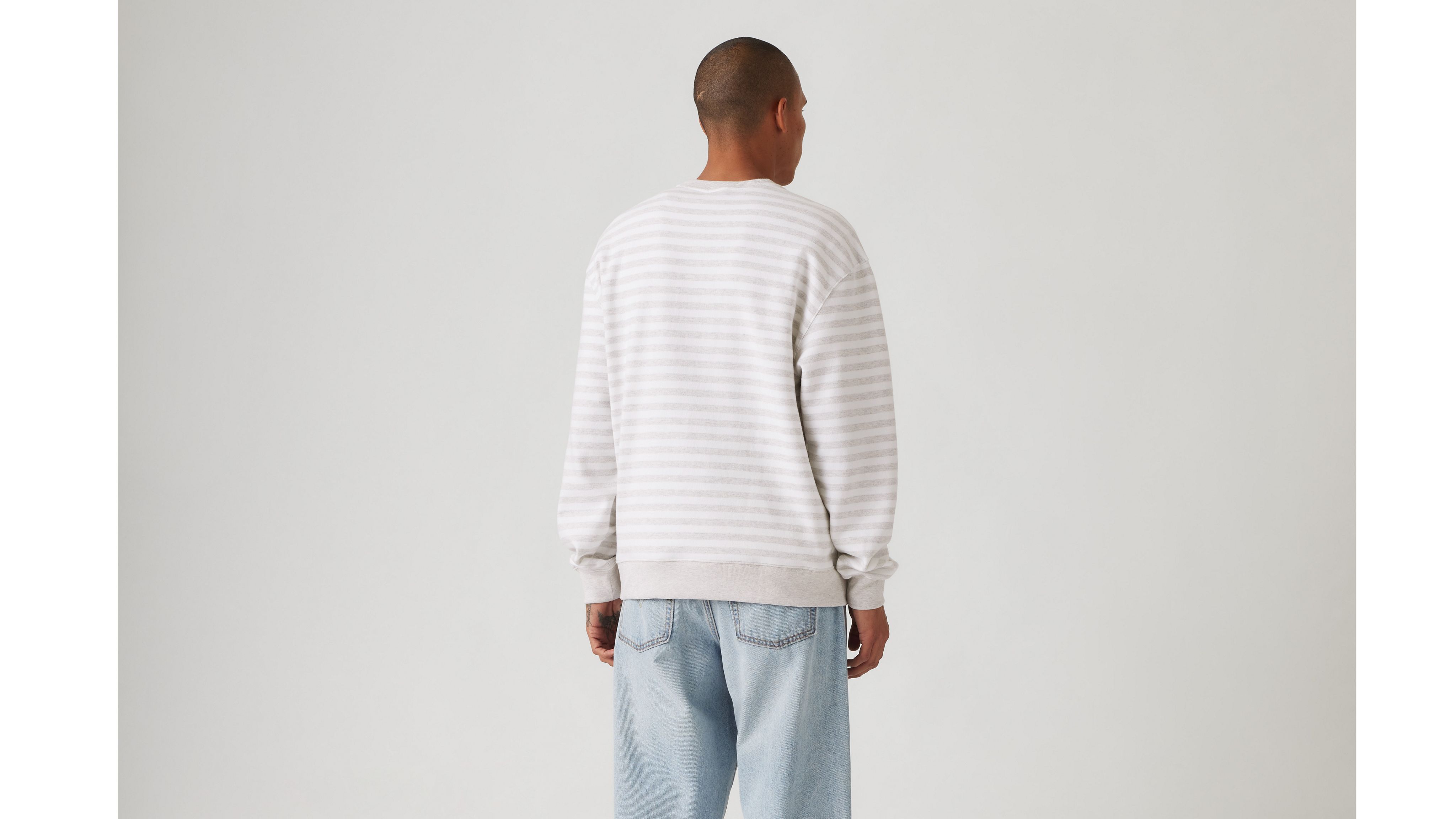 Relaxed Graphic Crewneck Sweatshirt