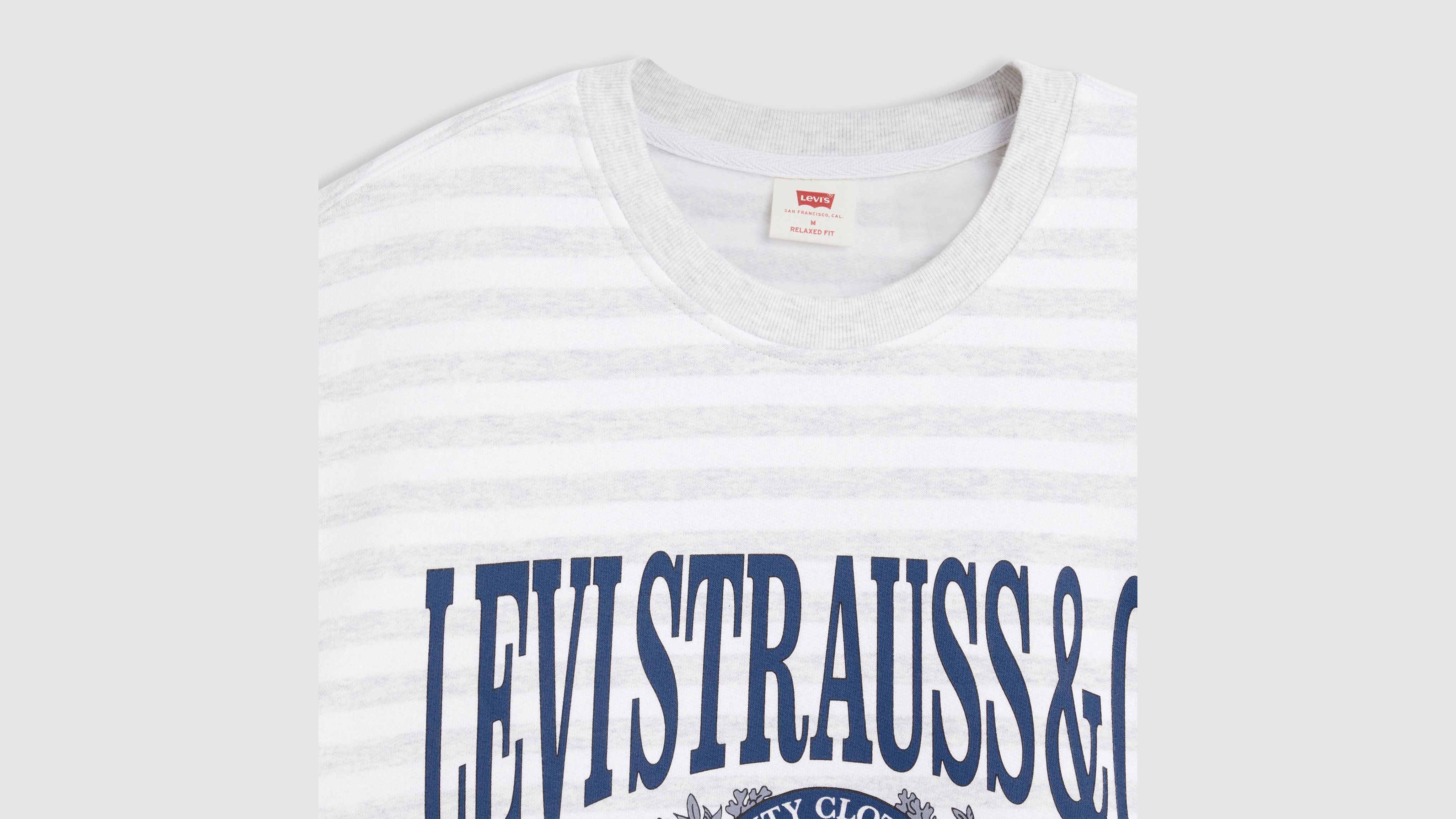 Relaxed Graphic Crewneck Sweatshirt 7