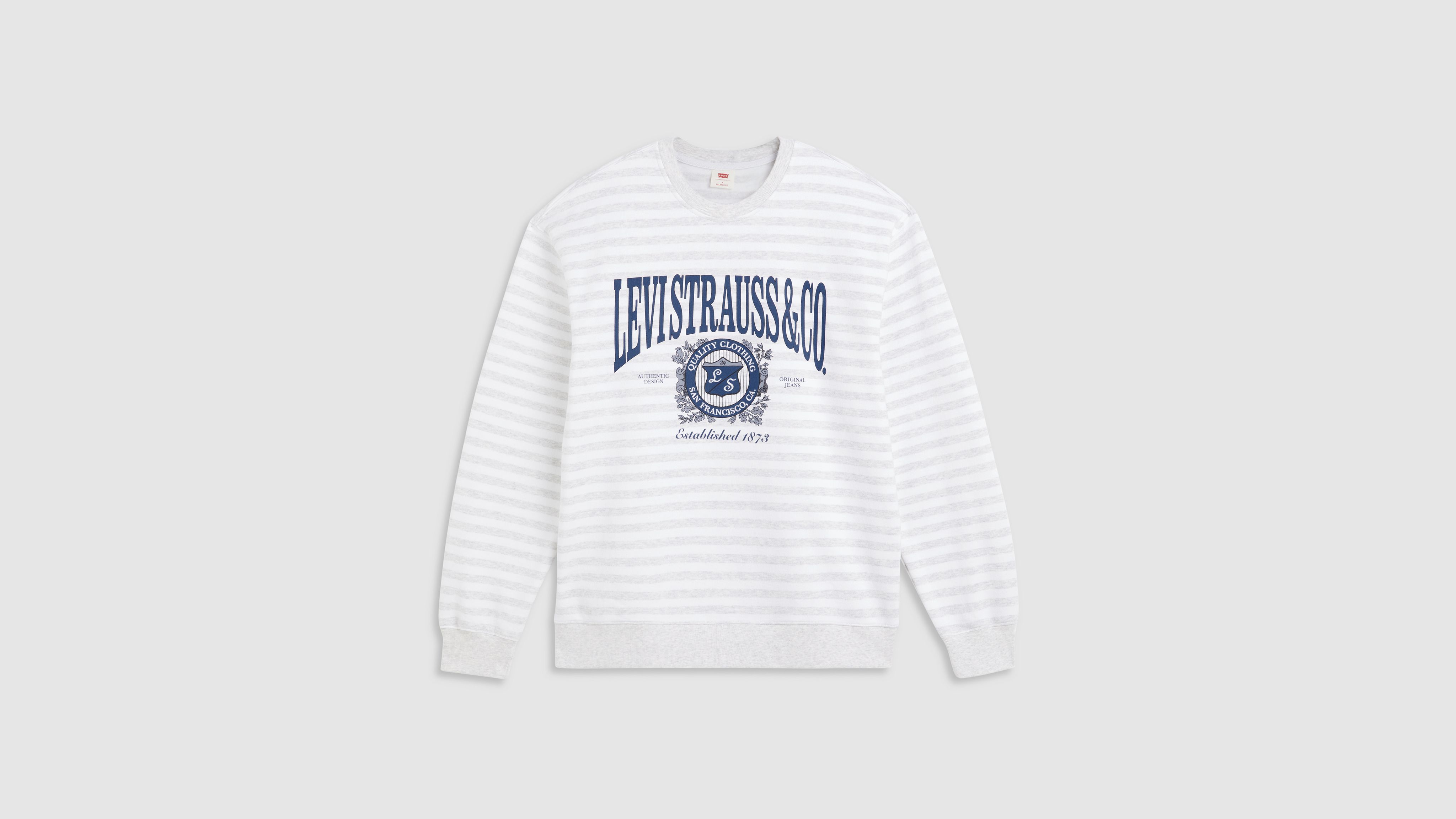 Relaxed Graphic Crewneck Sweatshirt - Grey | Levi's® US