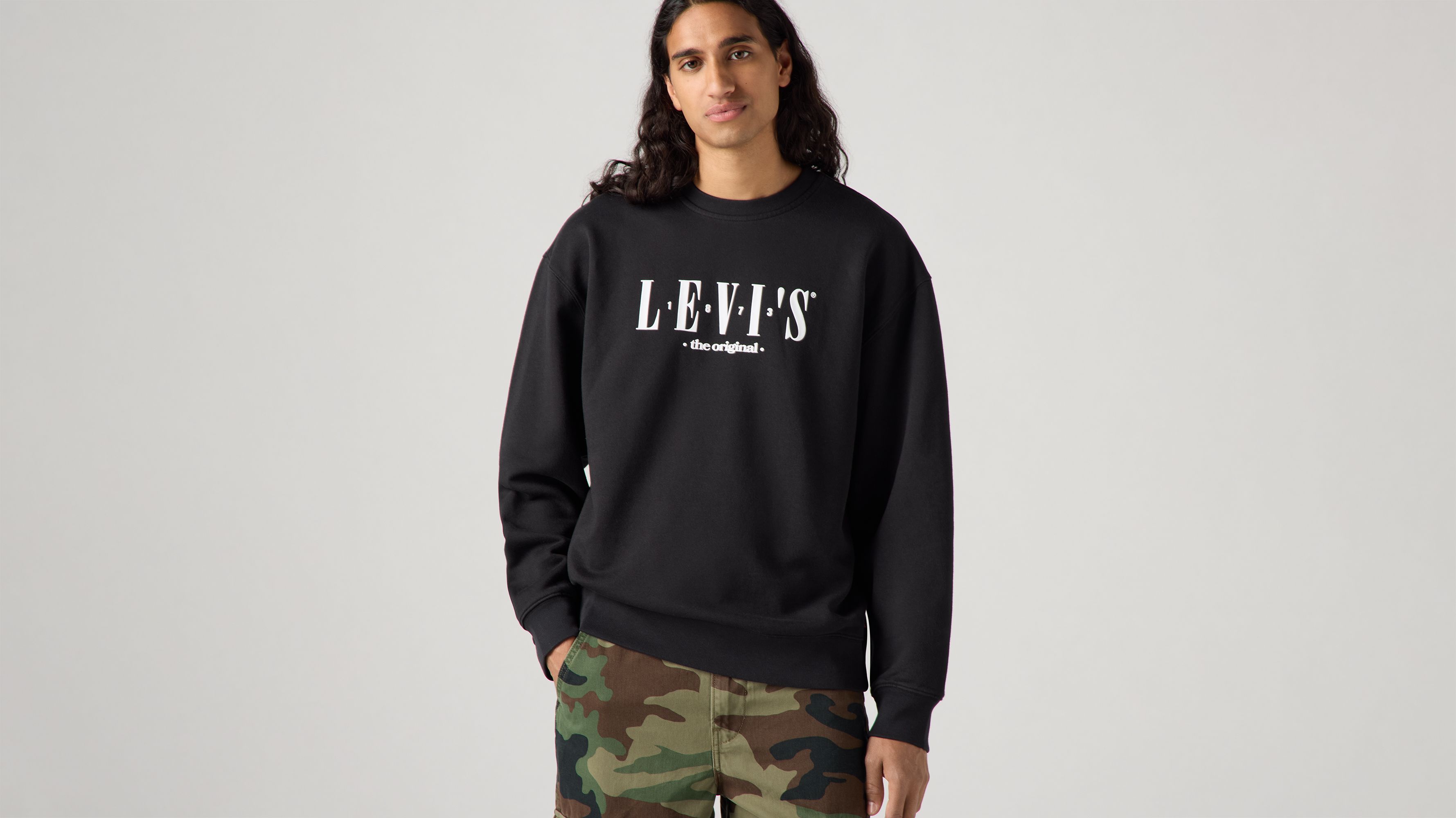 Sweat-shirt col rond graphique Relaxed 1