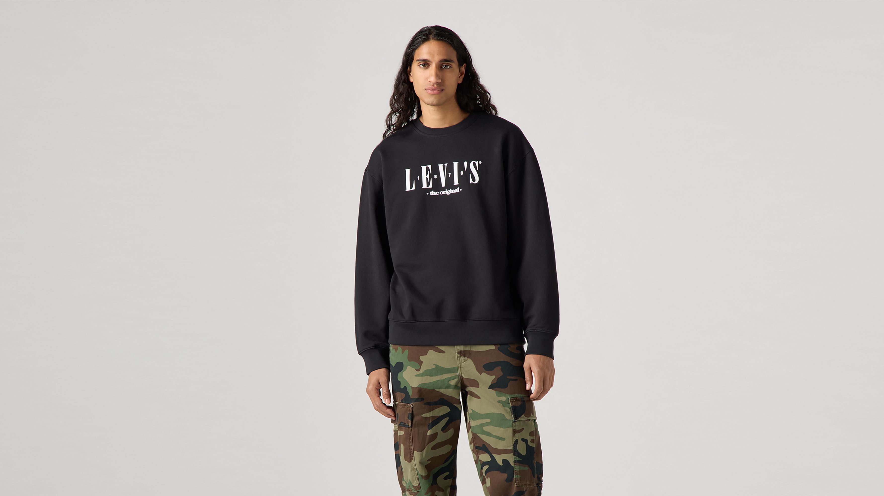 Relaxed Sweatshirt mit Rundhalsausschnitt und Grafik 2