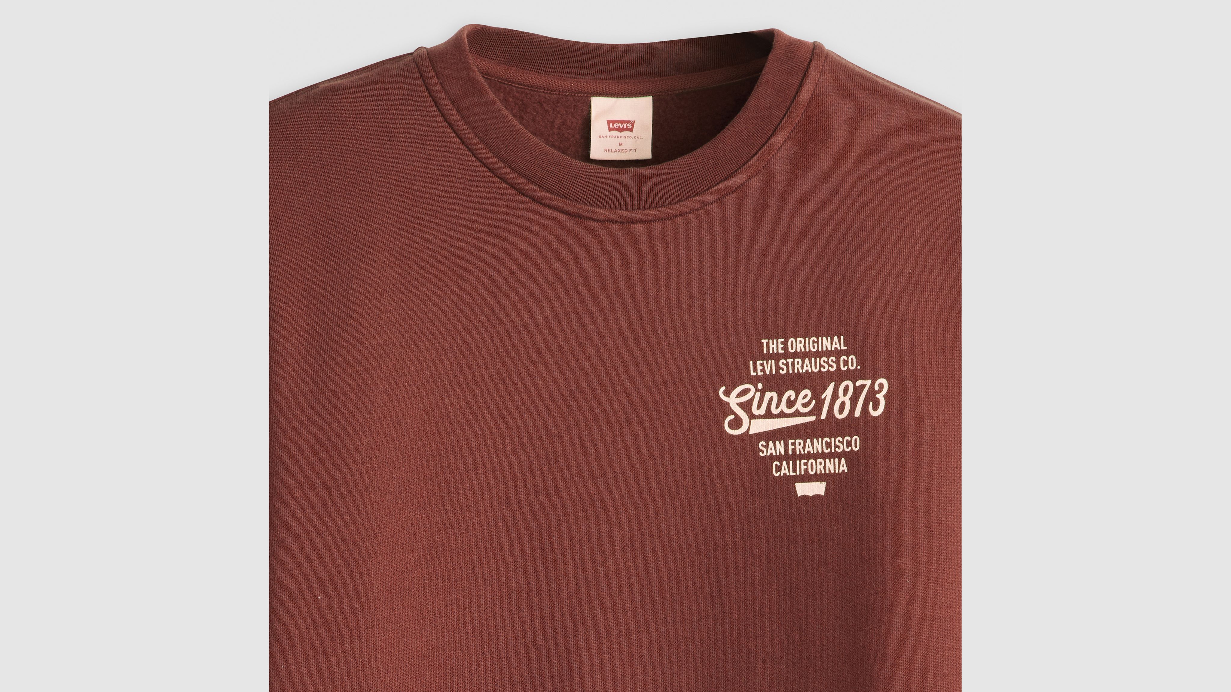 Relaxed Graphic Crewneck Sweatshirt - Brown | Levi's® US