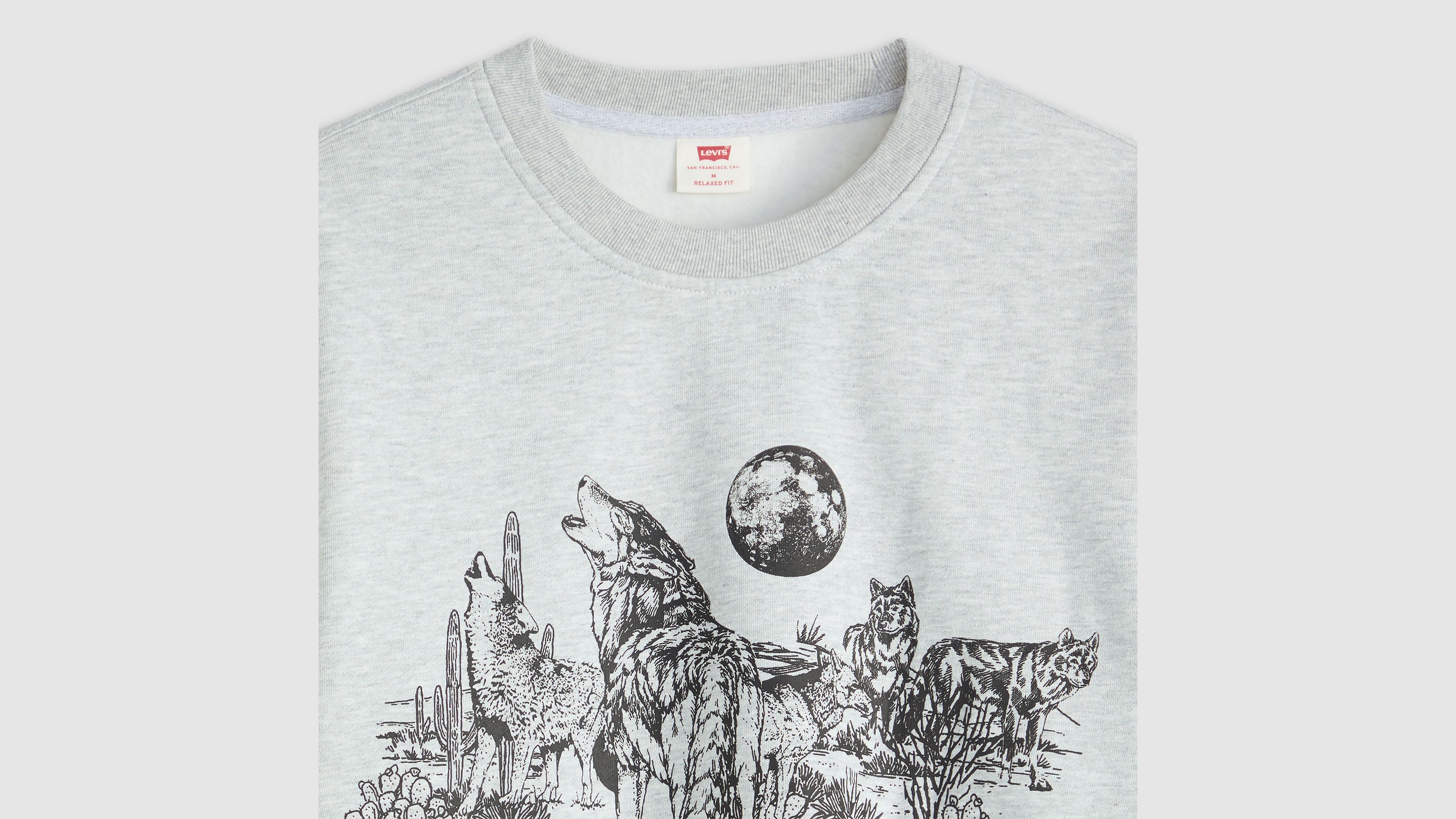 Relaxed Graphic Crewneck Sweatshirt 6