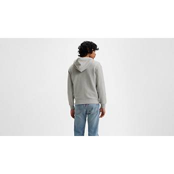Relaxed Graphic Zip-Up Hoodie 2