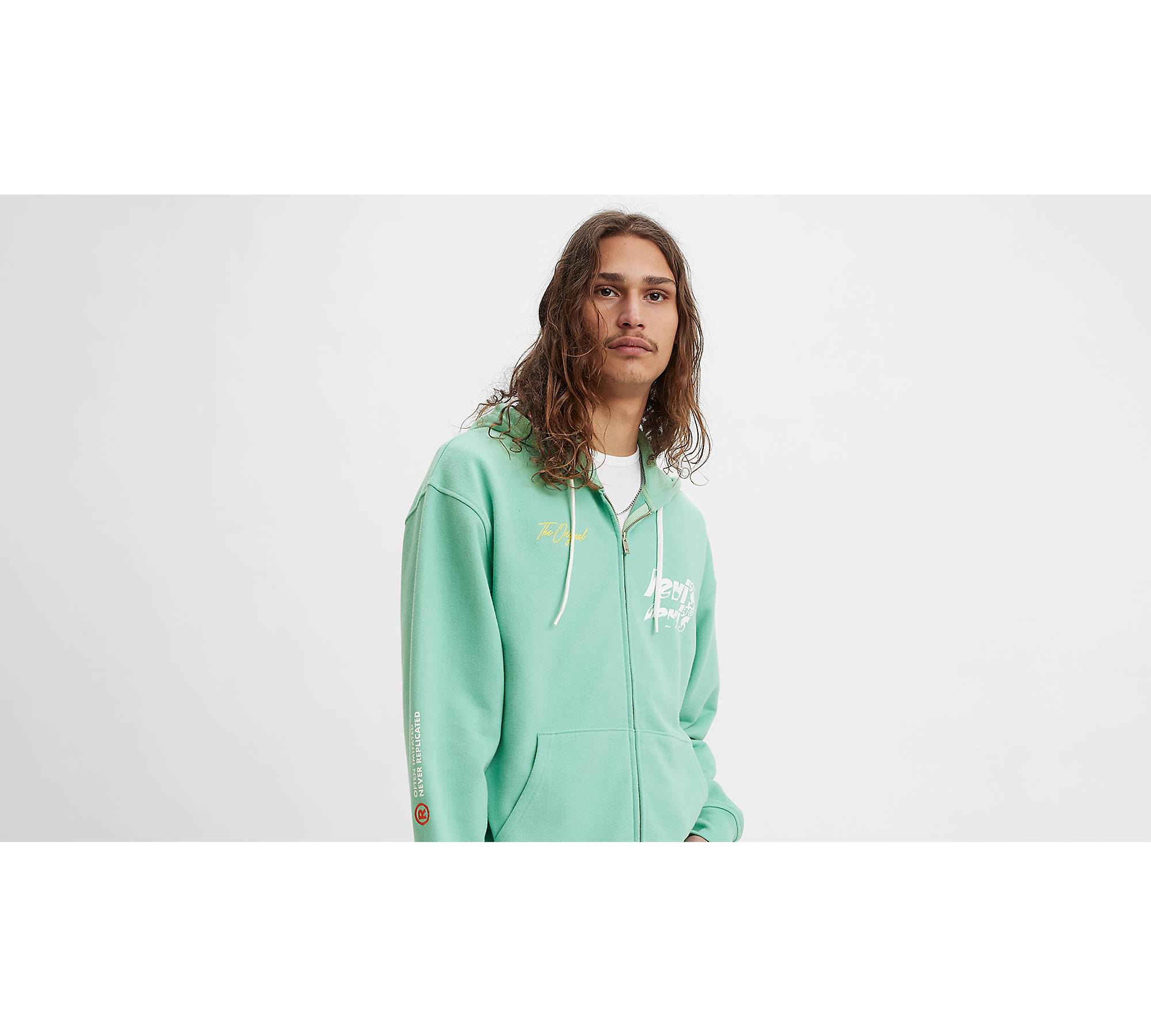 Relaxed Fit Graphic Hoodie - Multi Colour