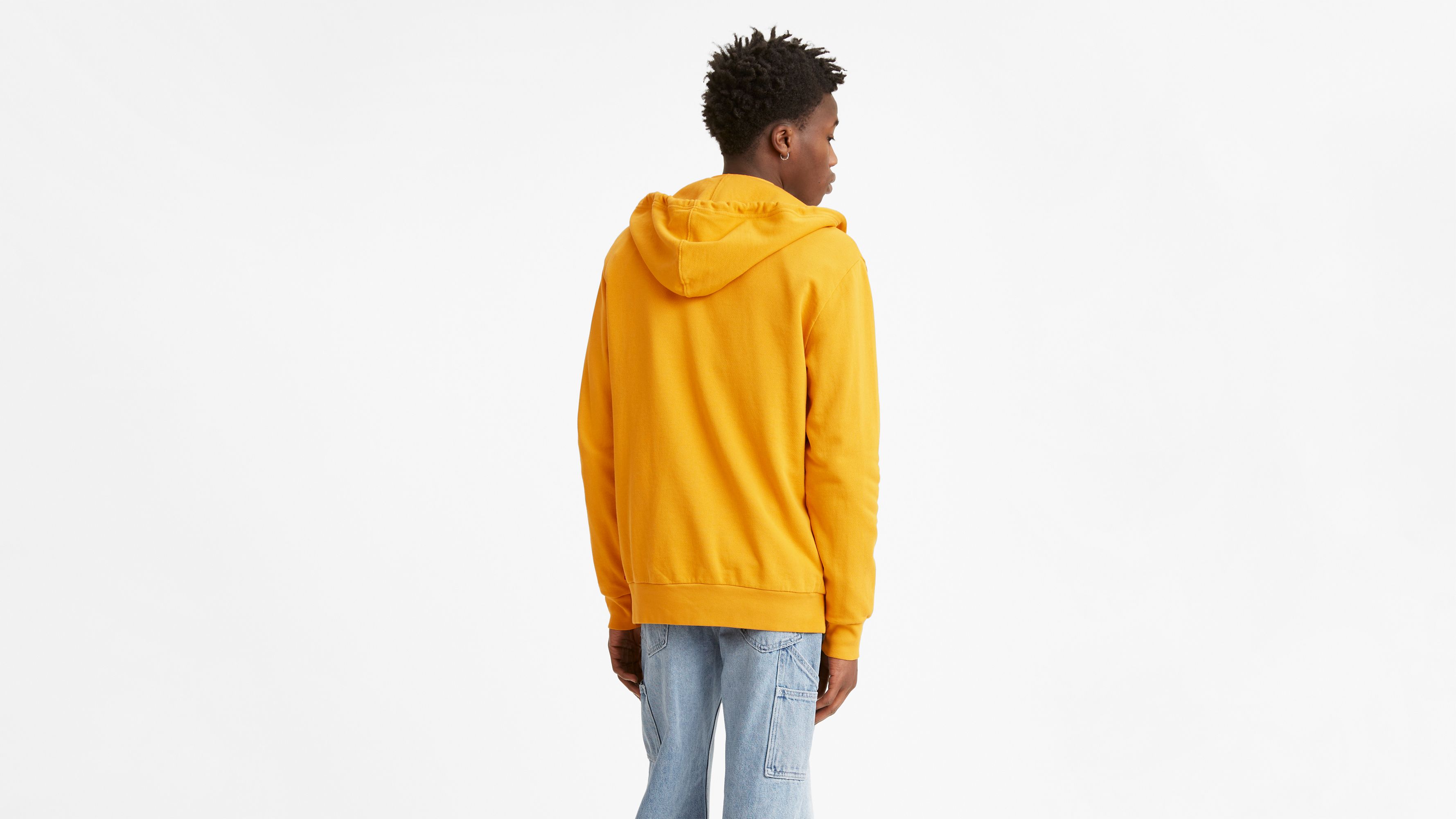 Graphic Zip Up Hoodie Yellow Levi's® US — free download
