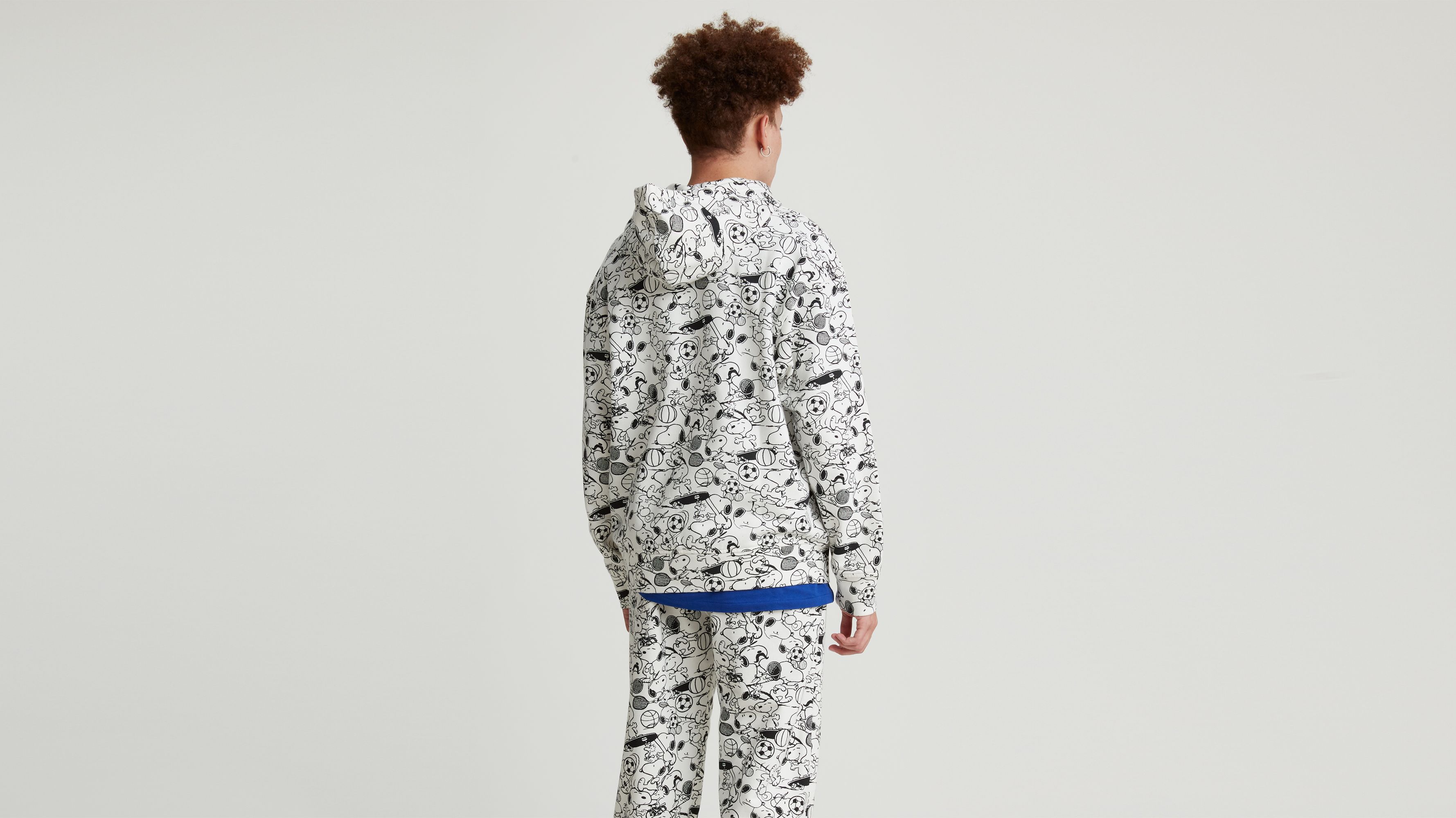 Levi's® X Peanuts Relaxed Graphic Hoodie - Multi-color | Levi's® US