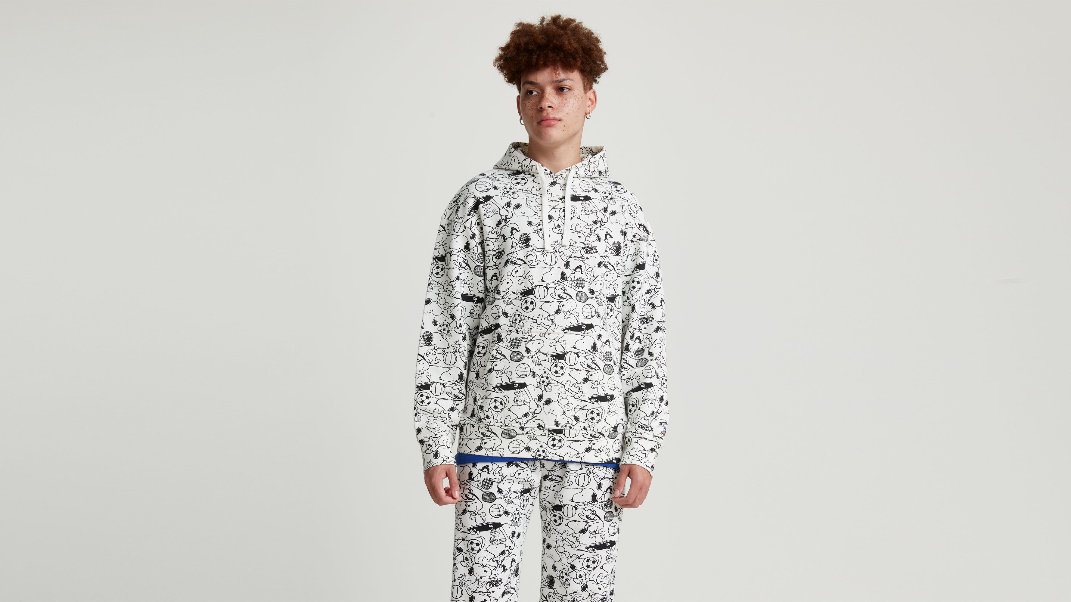 Levi's® X Peanuts Relaxed Graphic Hoodie - Multi-color | Levi's® US