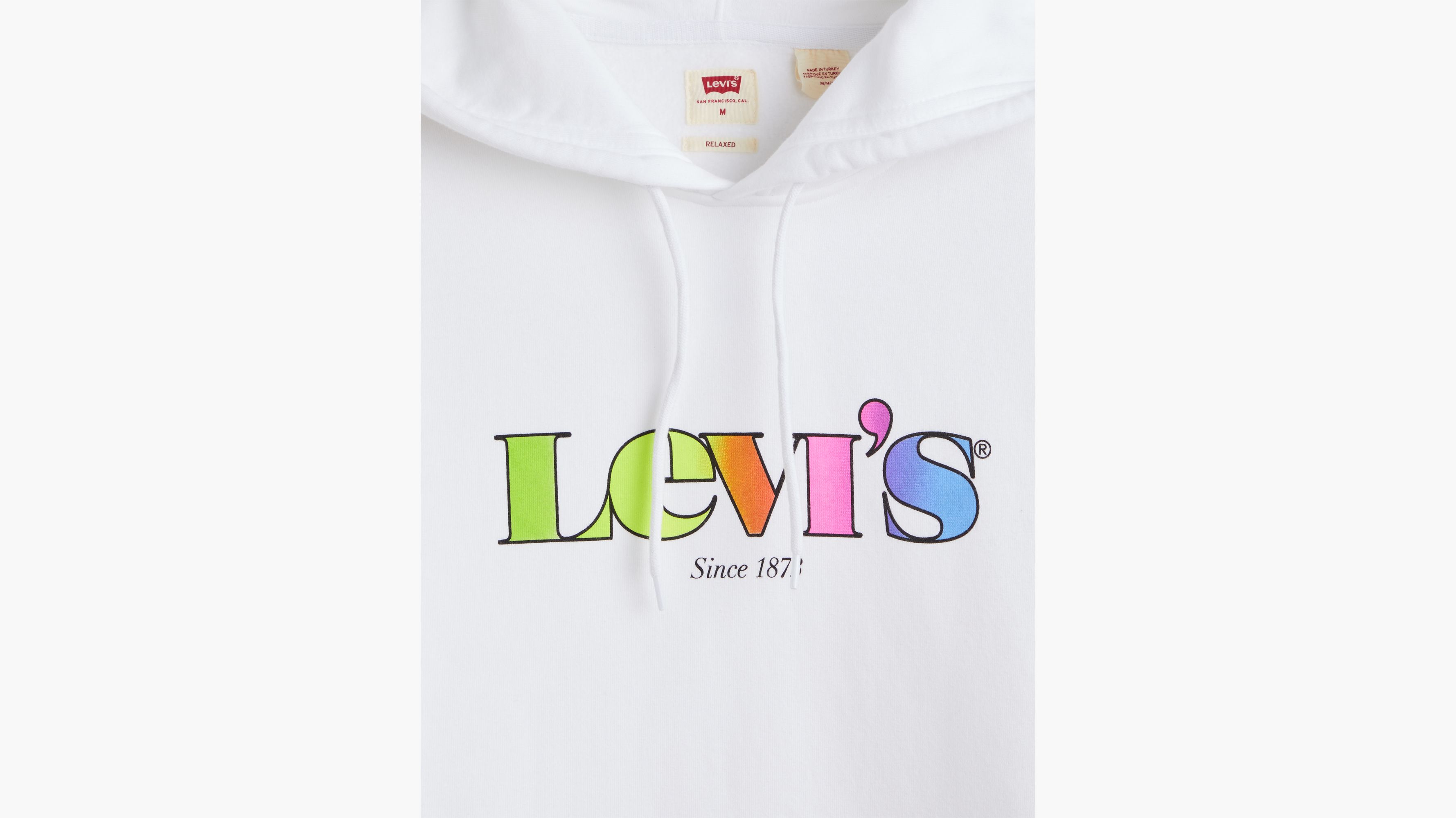 Felpa con cappuccio rilassata stampata 6