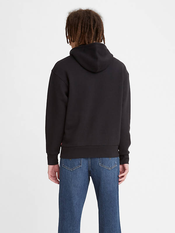 Relaxed Fit Graphic Hoodie - Black | Levi's® NO