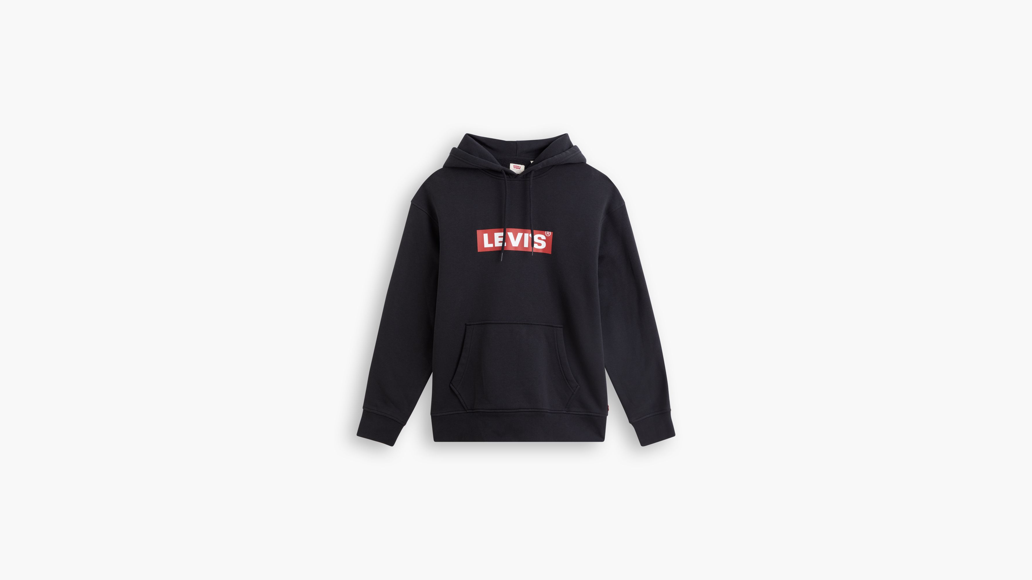 Relaxed Graphic Hoodie - Black