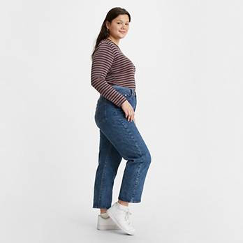 Ribcage Straight Ankle jeans (Plus) 2