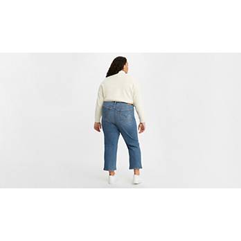 Ribcage Straight Ankle Women's Jeans (Plus Size) 3
