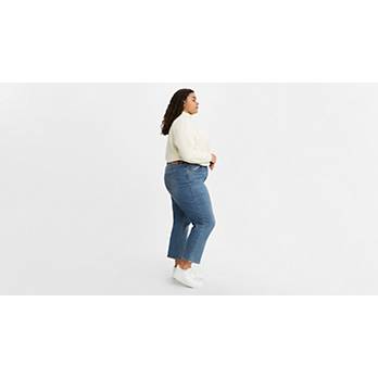 Ribcage Straight Ankle Women's Jeans (Plus Size) 2
