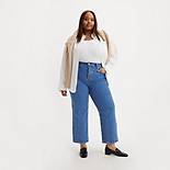 Ribcage Straight Ankle Women's Jeans (Plus Size) 1