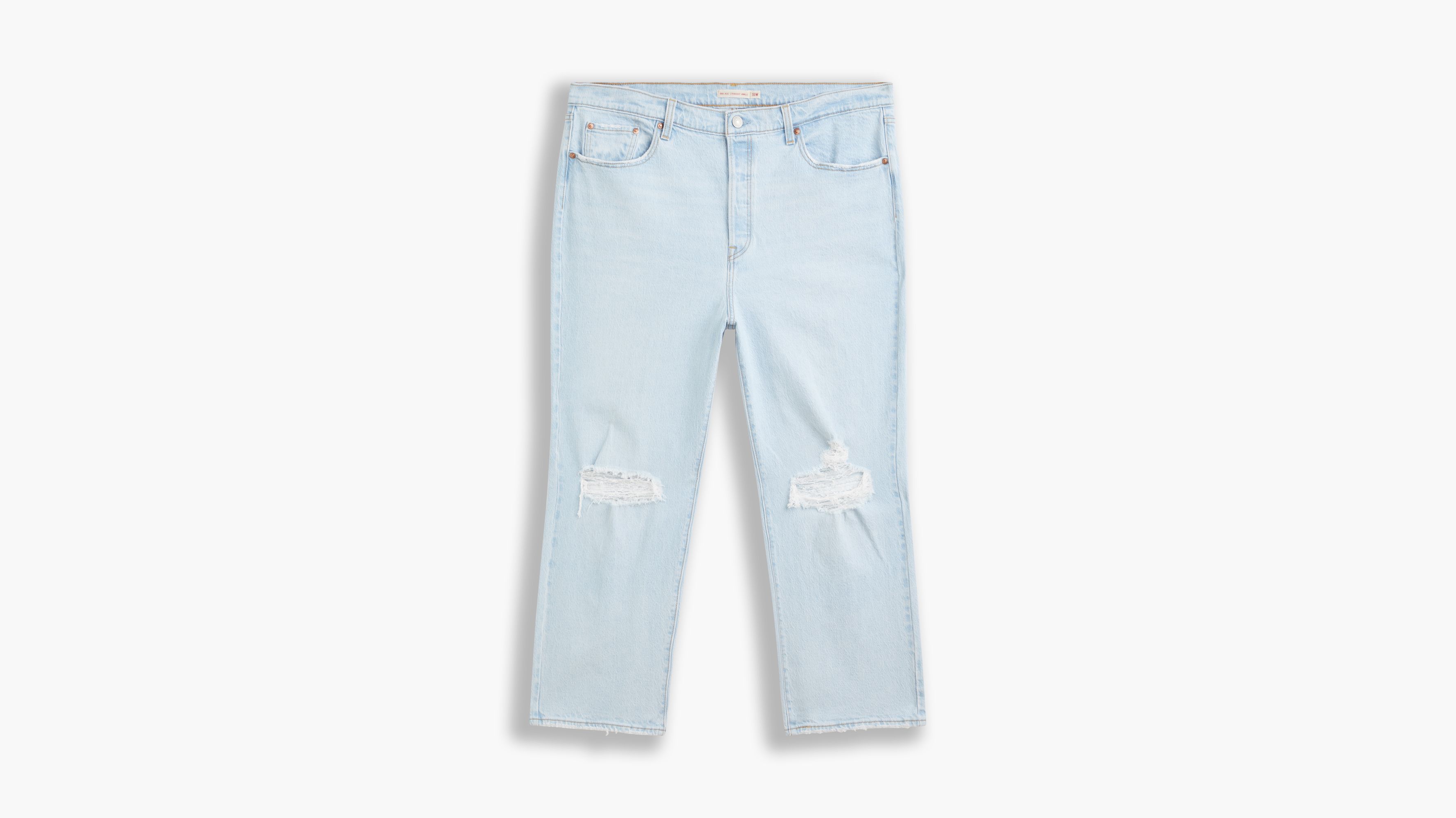 Ribcage Straight Ankle Women's Jeans (Plus Size) 4