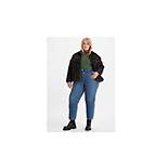 Ribcage Straight Ankle Women's Jeans (Plus Size) 1