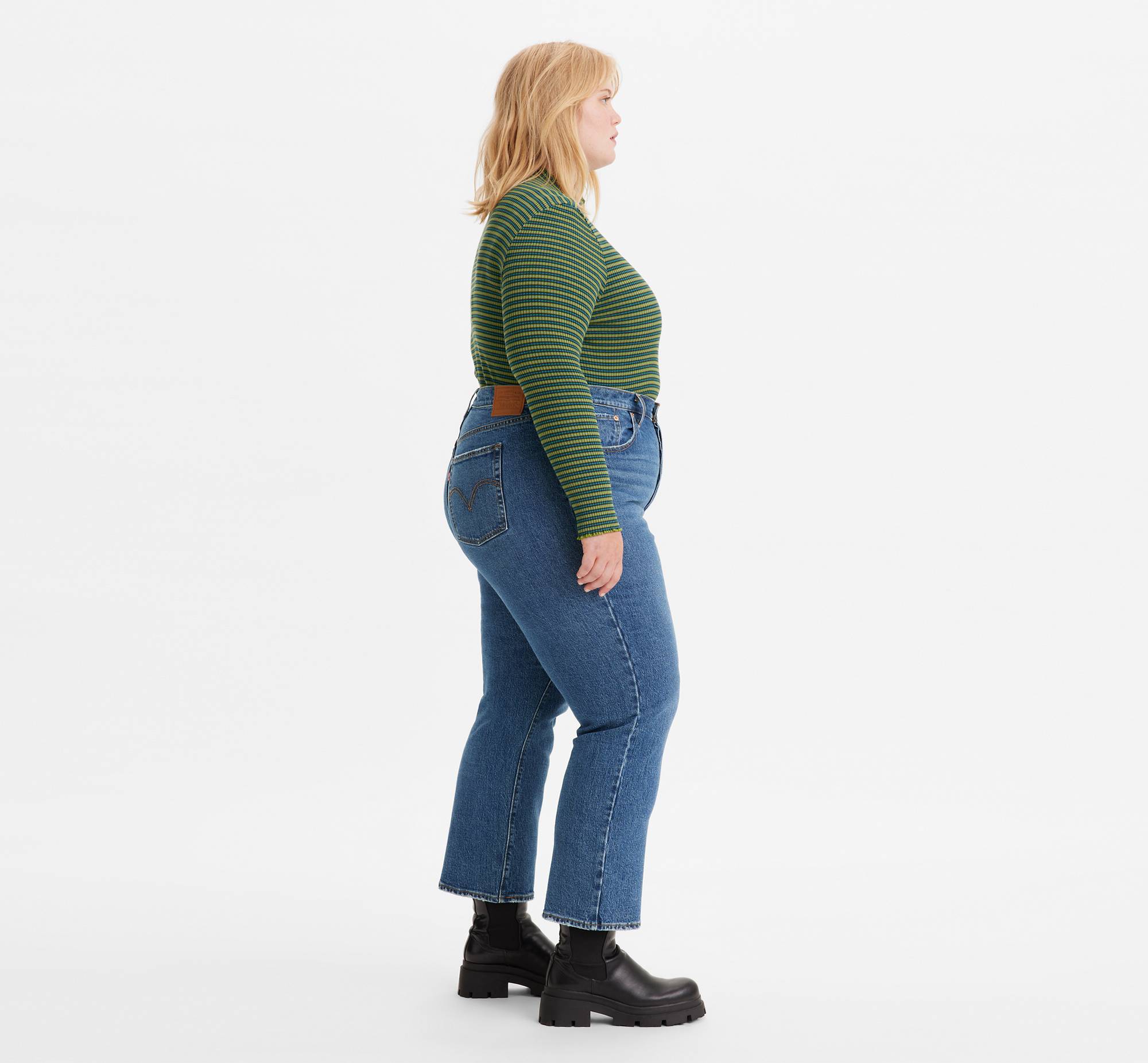 Ribcage Straight Ankle Jeans (Plus Size) 2