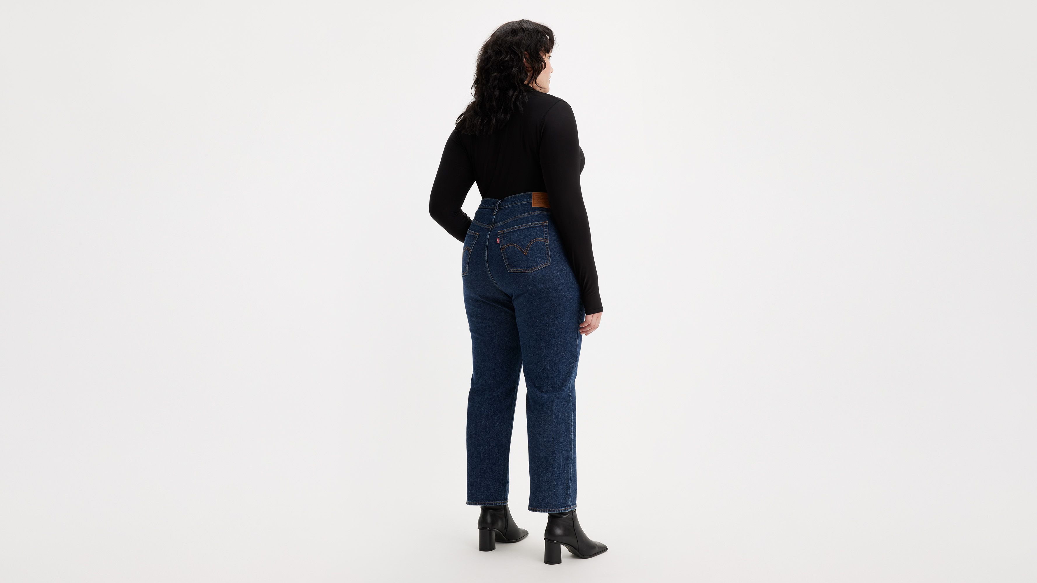 Ribcage Straight Ankle Jeans (Plus-Größe) 3