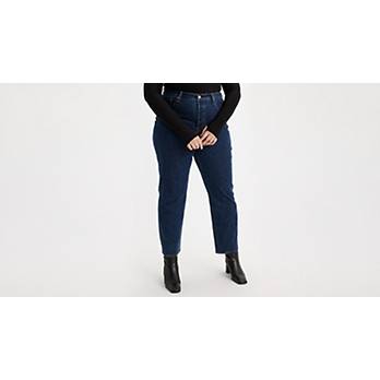 Ribcage Rechte Enkellange Jeans (Plus Size) 2