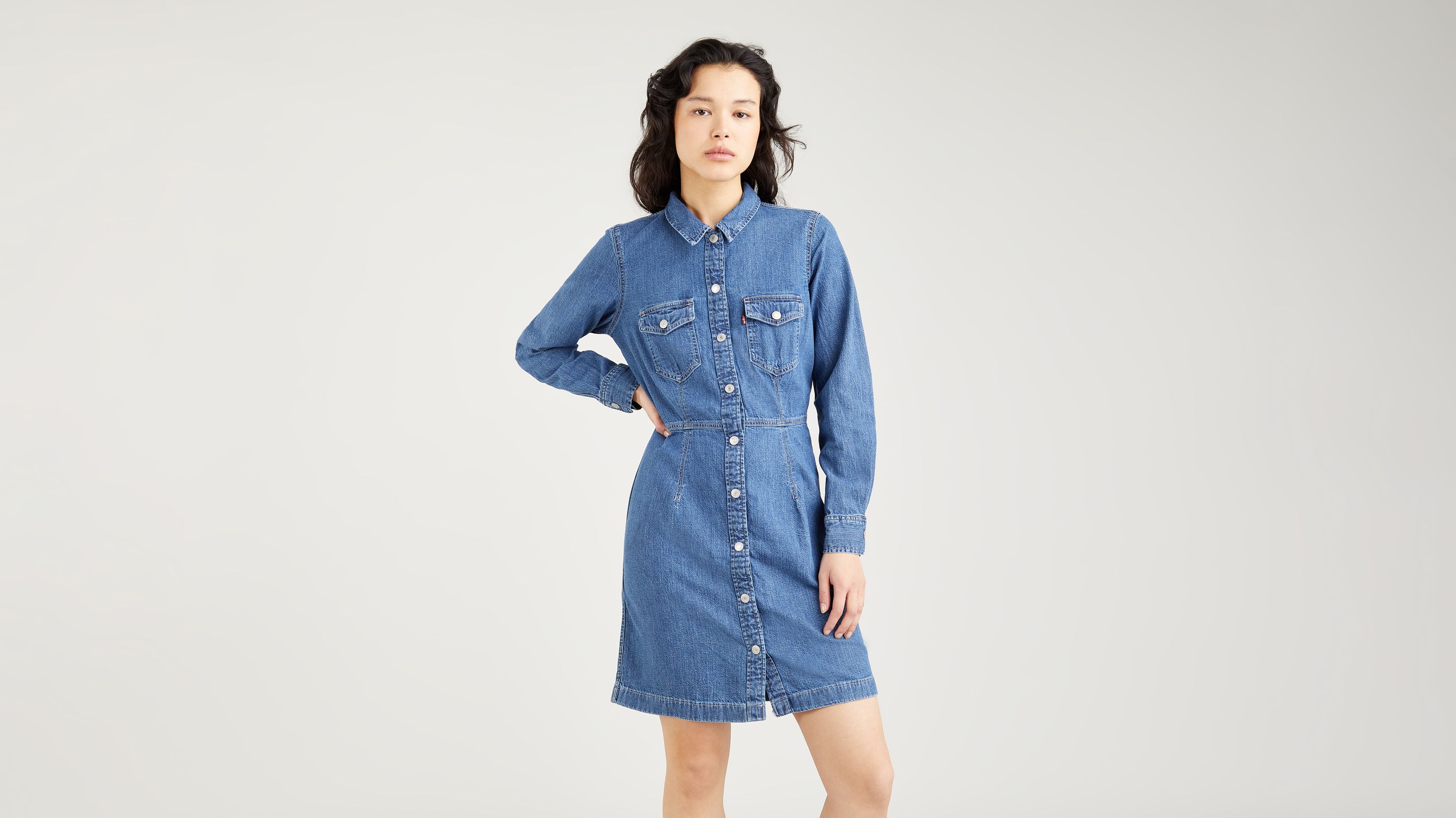 Levis robe en jean hotsell