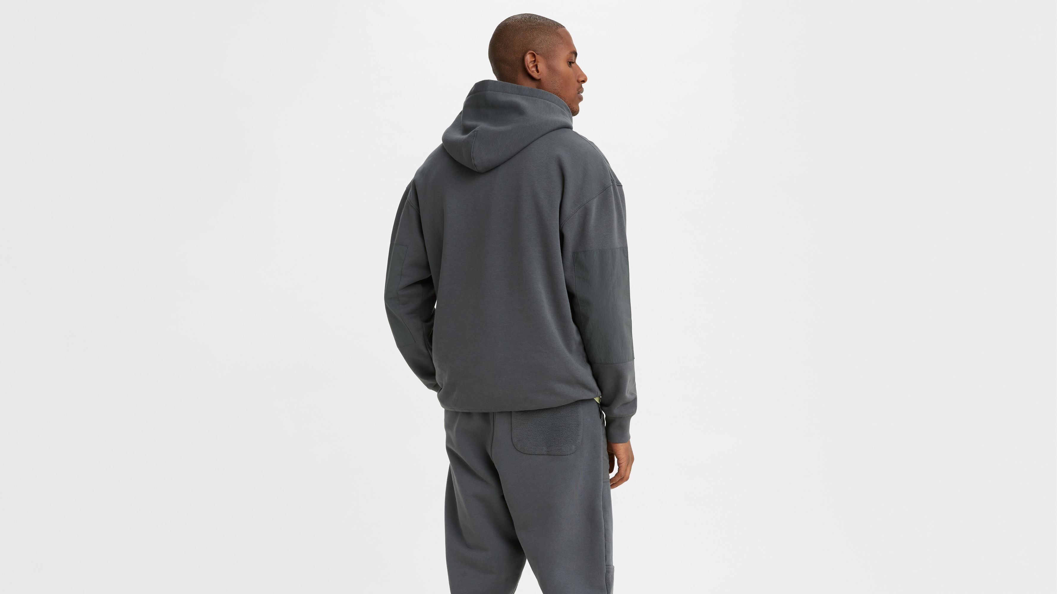 gray levis hoodie