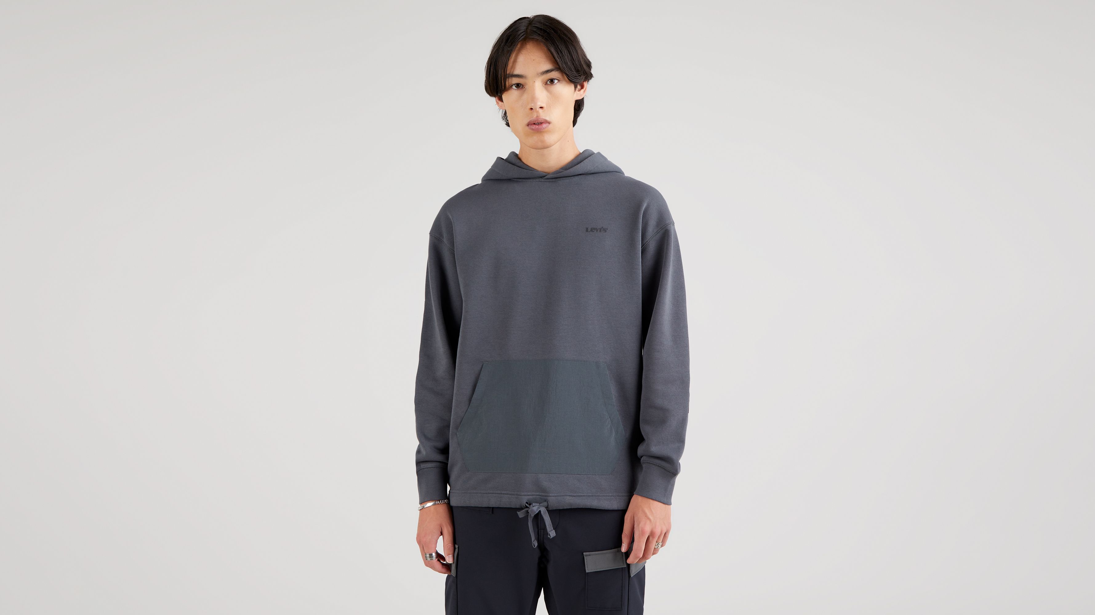Drawcord Hem Hoodie 1